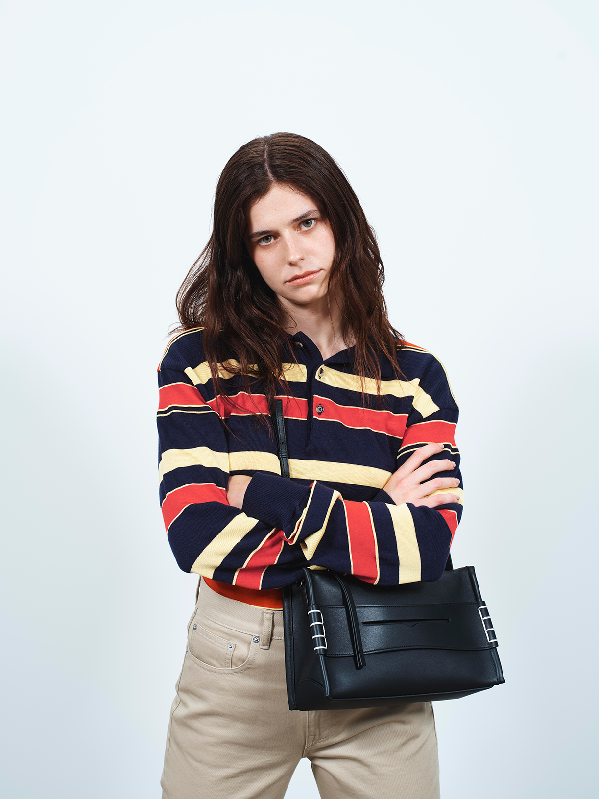 LOAFER BAG IN BLACK LEATHER in BLACK HB0716LA0383999O/S | JW