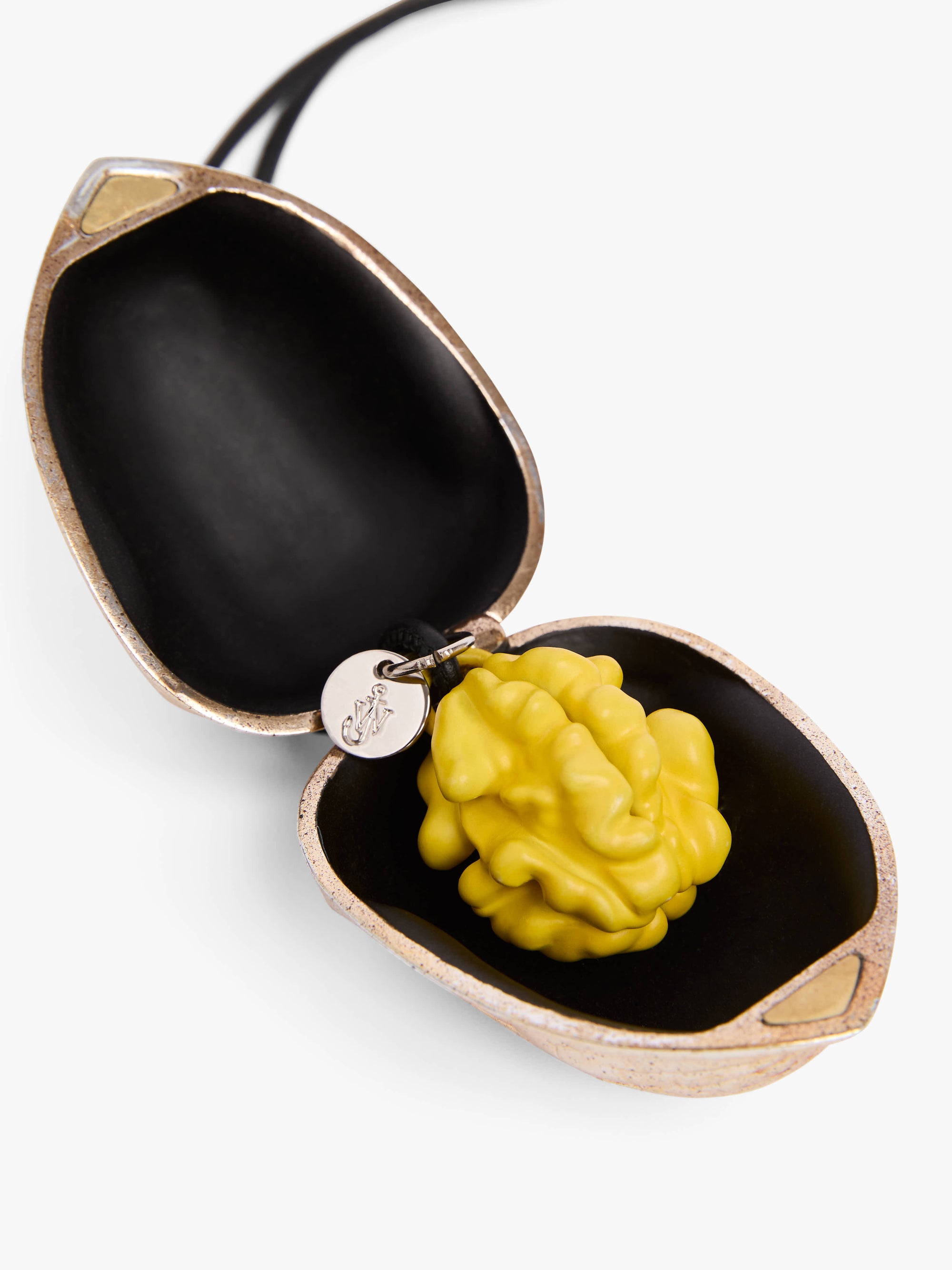 WALNUT CHARM KEYRING