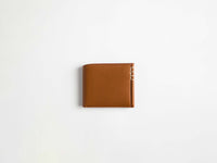 loafer bi fold wallet tan Product Front 1