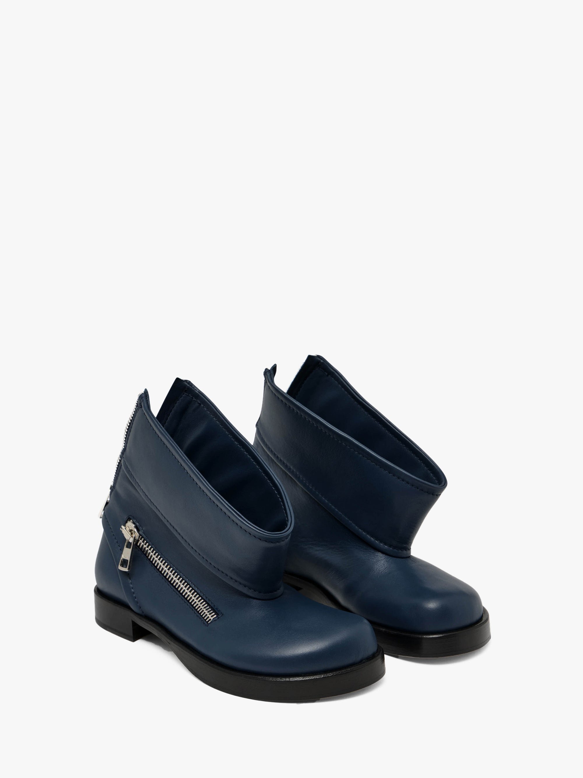 BIKER BOOT - LEATHER ANKLE BOOT