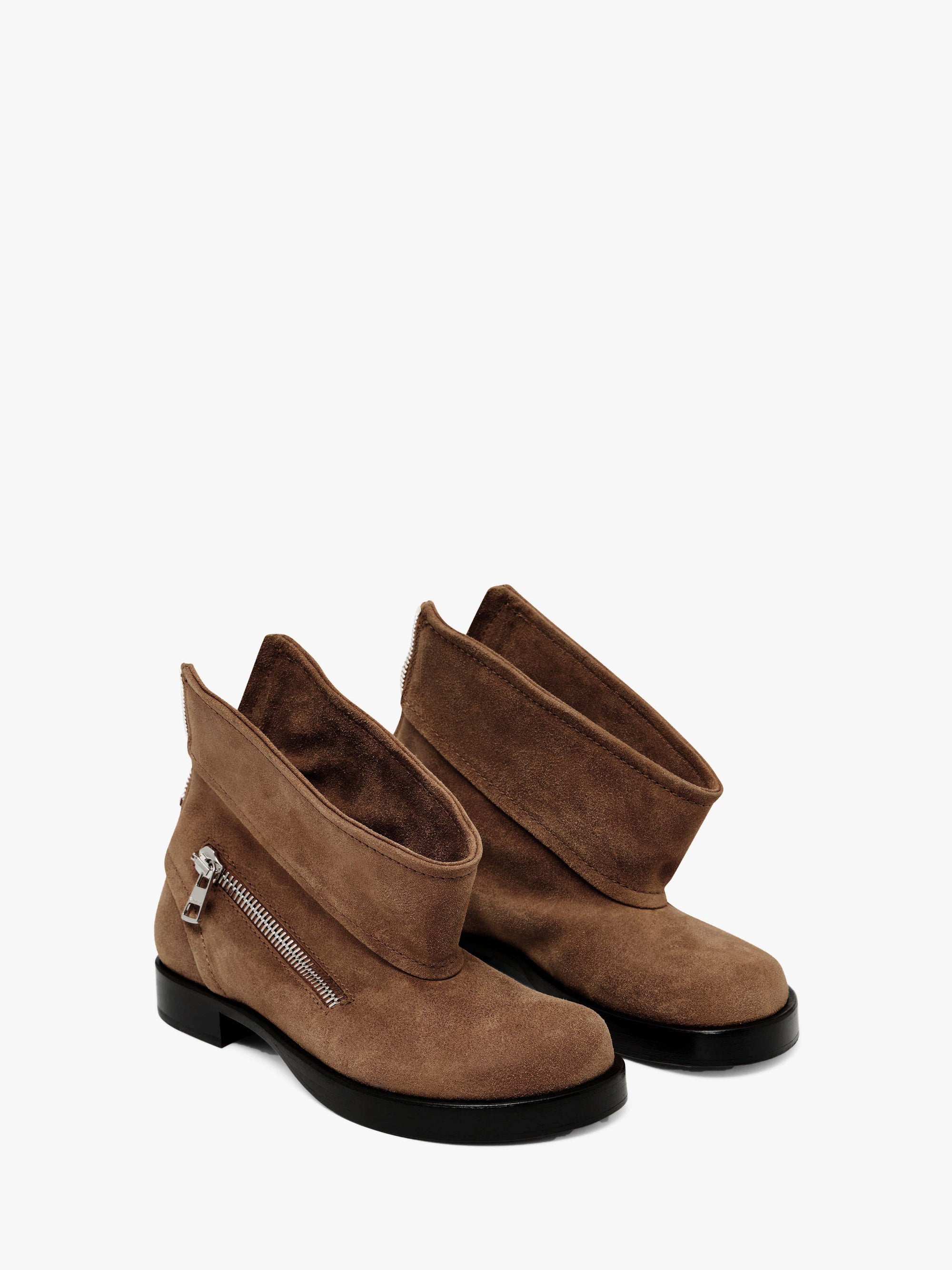 BIKER BOOT - SUEDE ANKLE BOOT