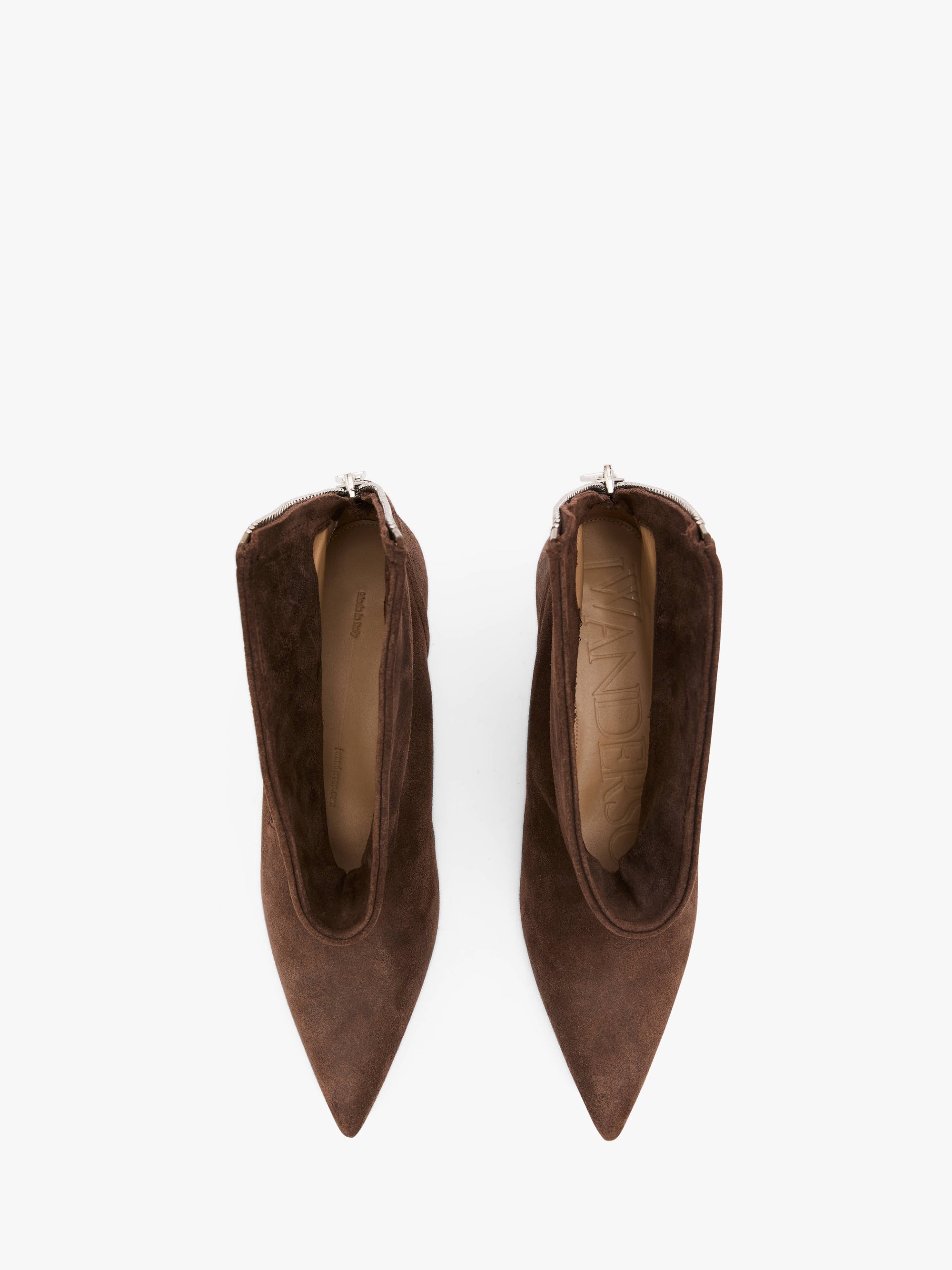 BIKER KITTEN HEEL - SUEDE ANKLE BOOT