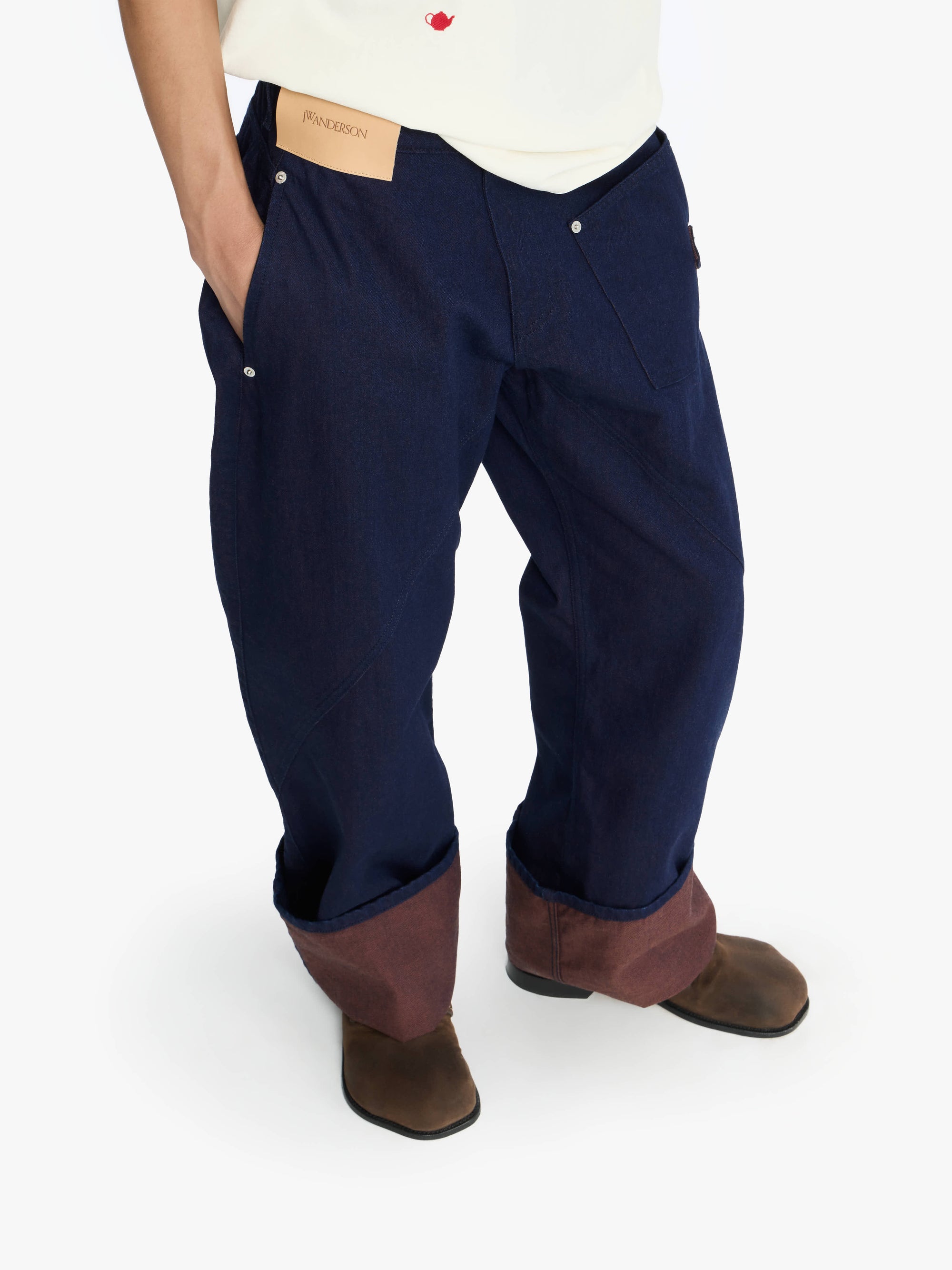 TURN UP TWISTED WORKWEAR JEANS