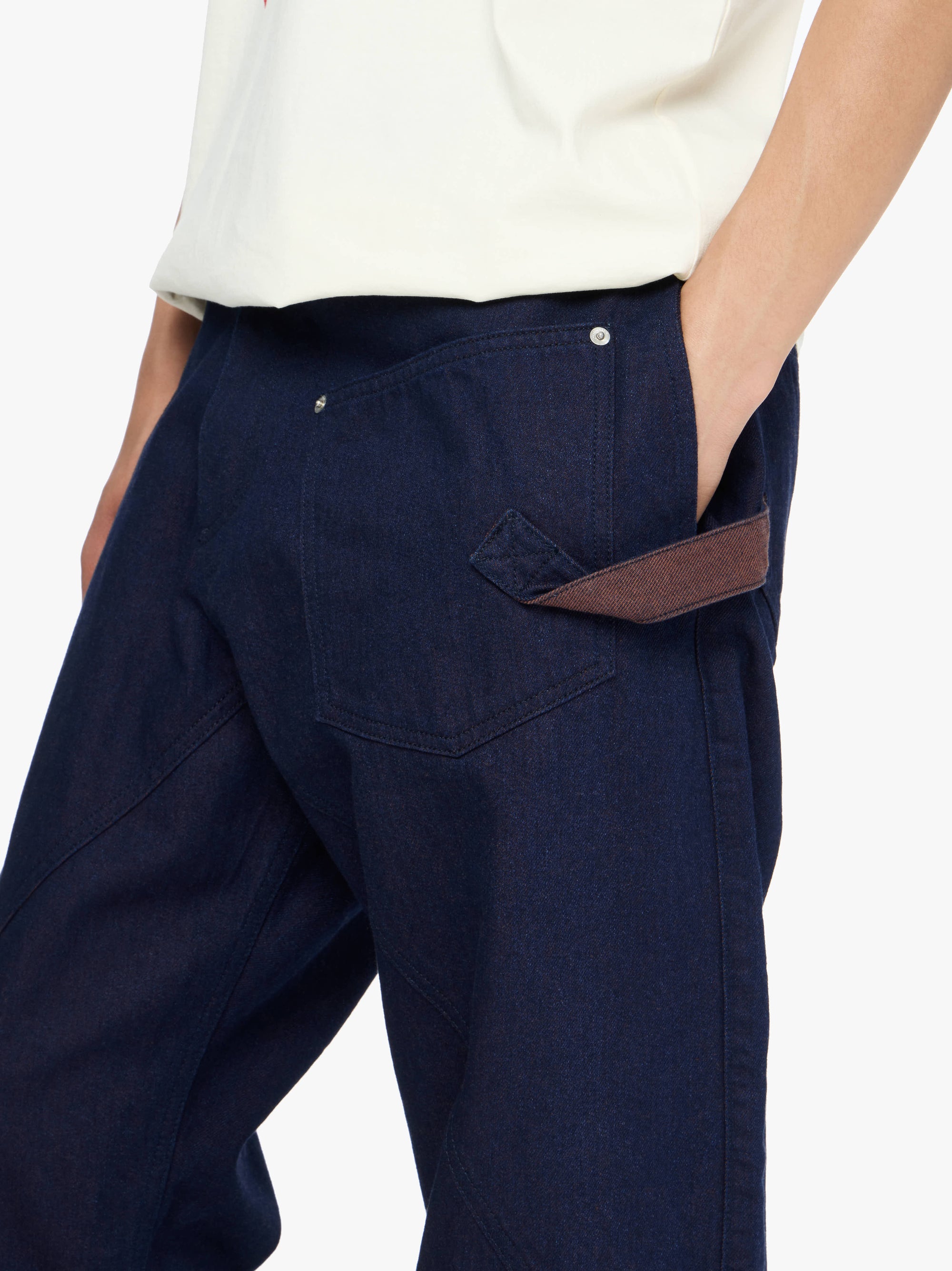 TURN UP TWISTED WORKWEAR JEANS