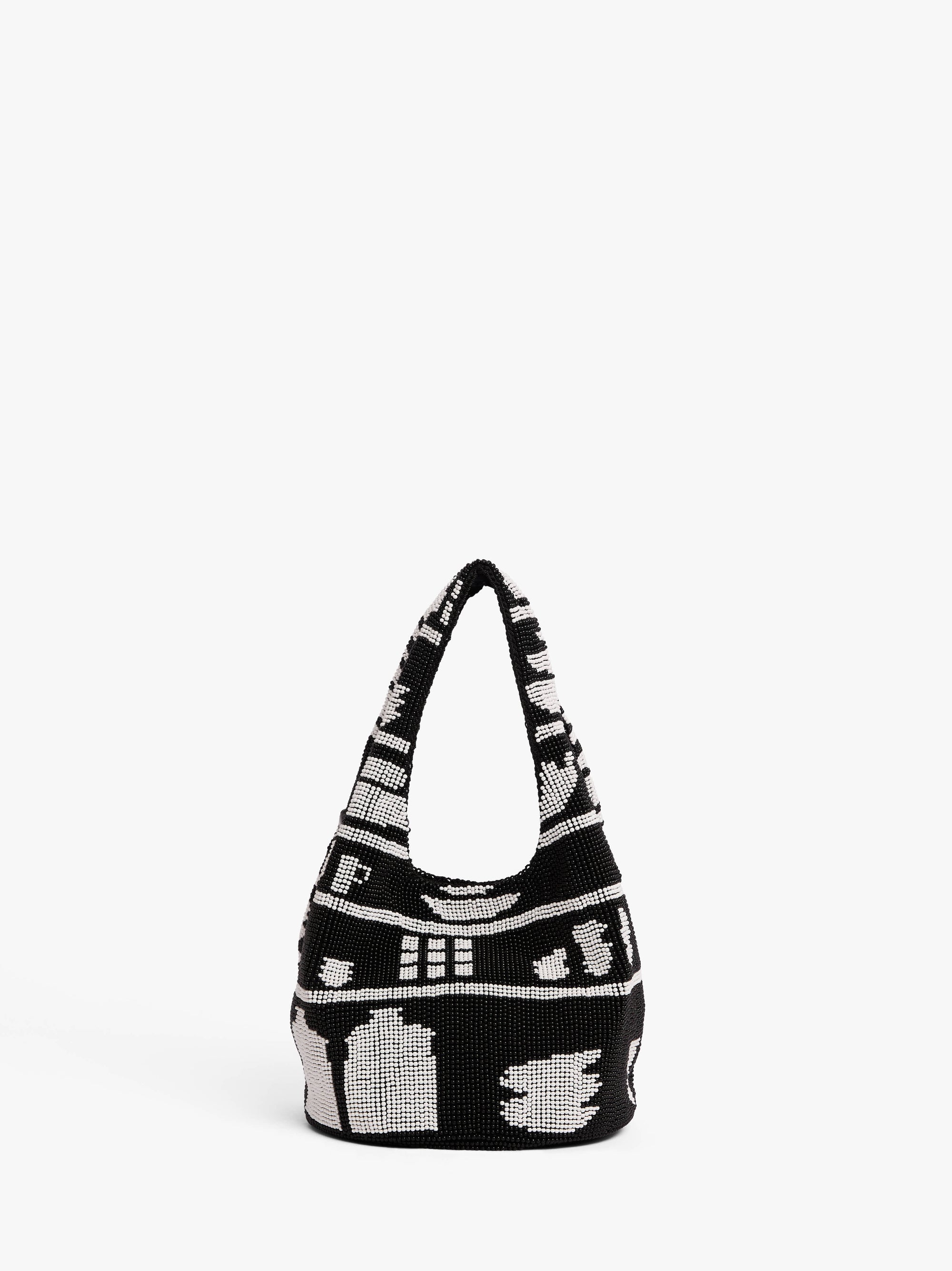MINI BEADED SHOPPER