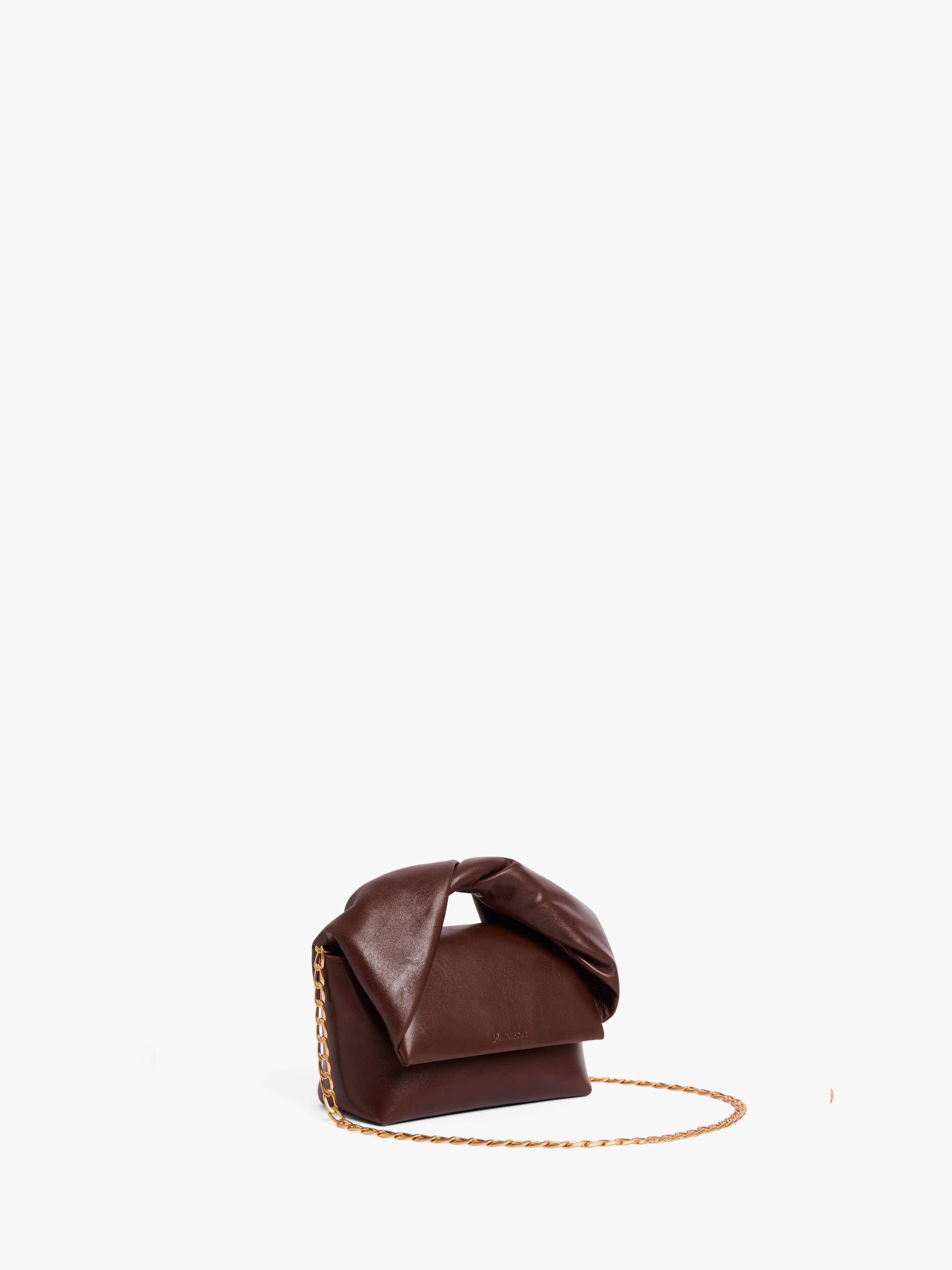 SMALL TWISTER - LEATHER TOP HANDLE BAG