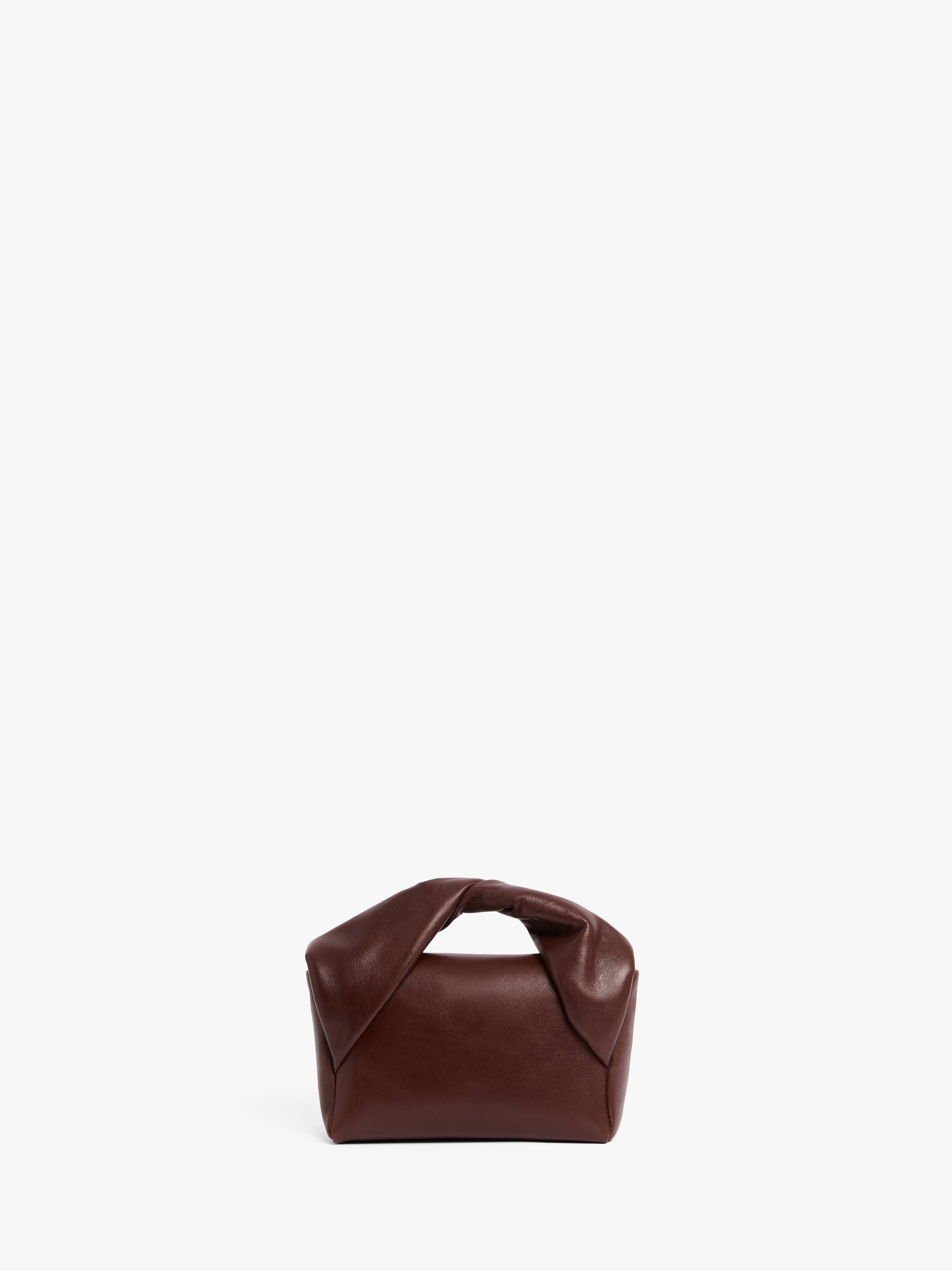 SMALL TWISTER - LEATHER TOP HANDLE BAG