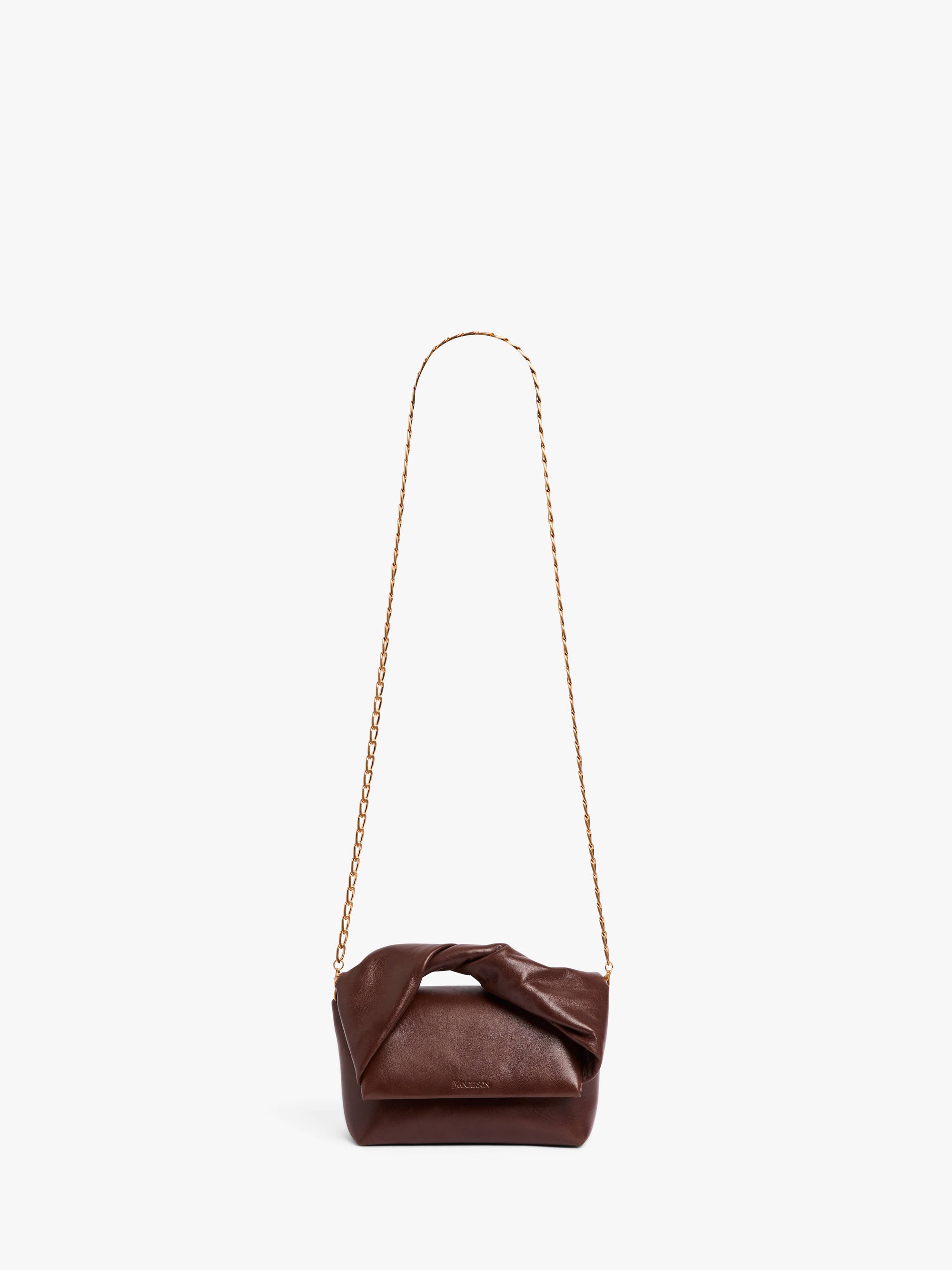 SMALL TWISTER - LEATHER TOP HANDLE BAG