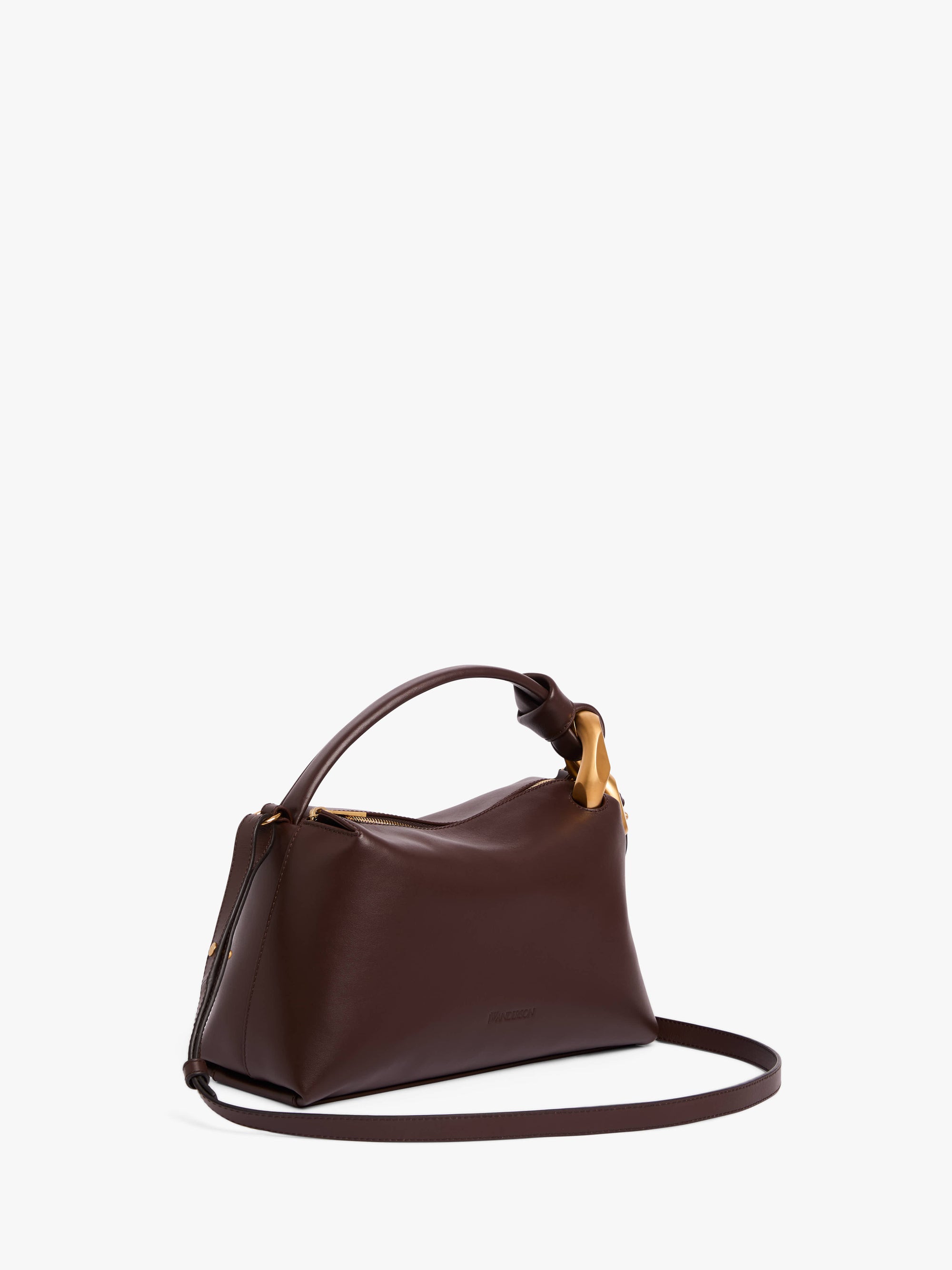 SMALL JWA CORNER BAG - LEATHER CROSSBODY BAG