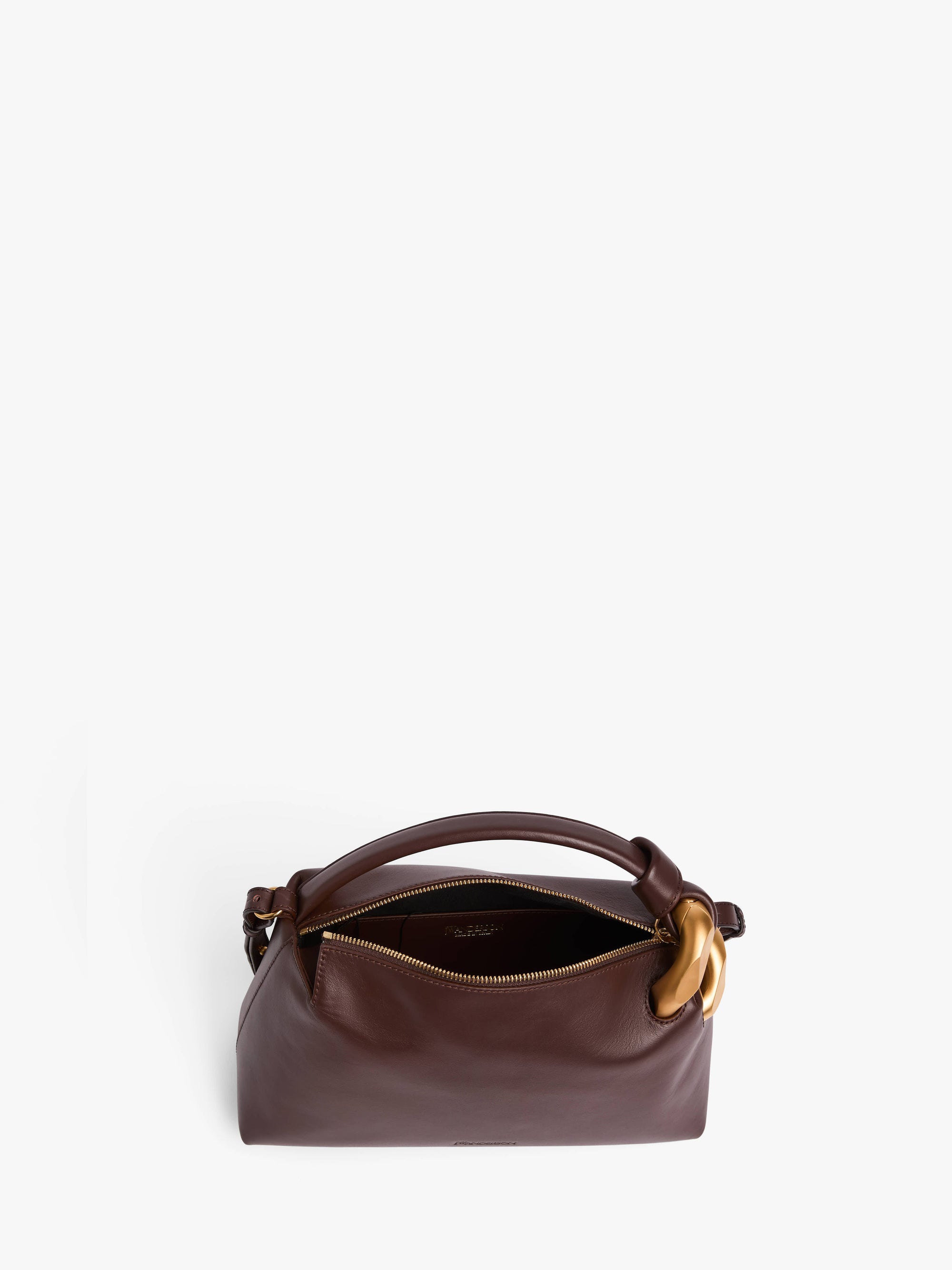 SMALL JWA CORNER BAG - LEATHER CROSSBODY BAG