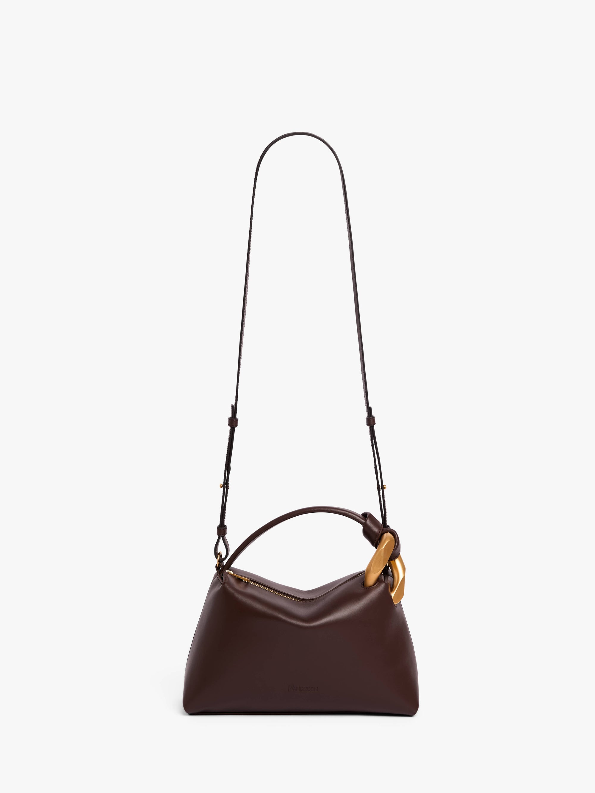SMALL JWA CORNER BAG - LEATHER CROSSBODY BAG