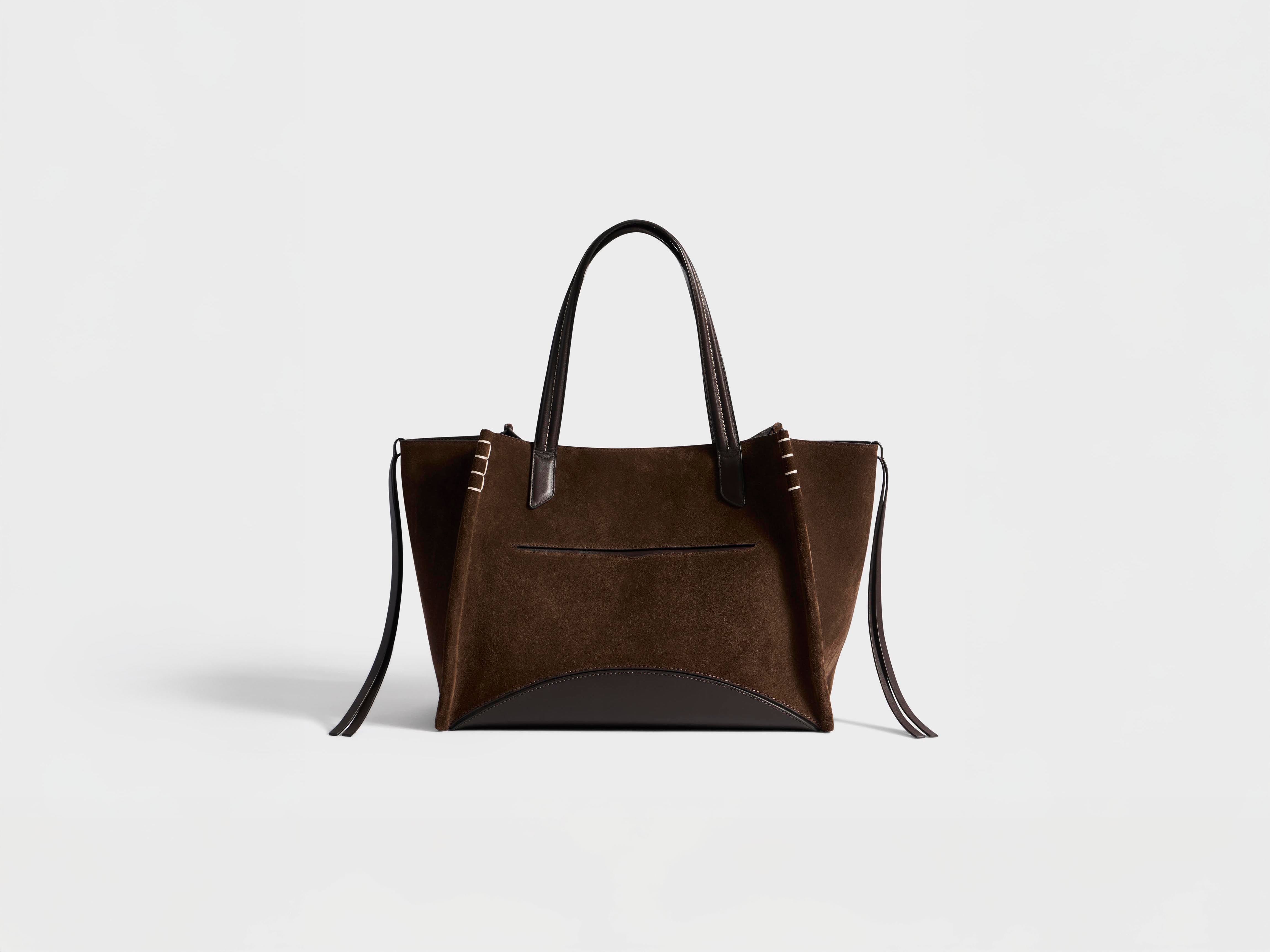 anderson's suede and full grain leather backpack in Brown Venice Collection The Dust Company making it comfortable and durable Men's Drayton Suede Flap Backpack,