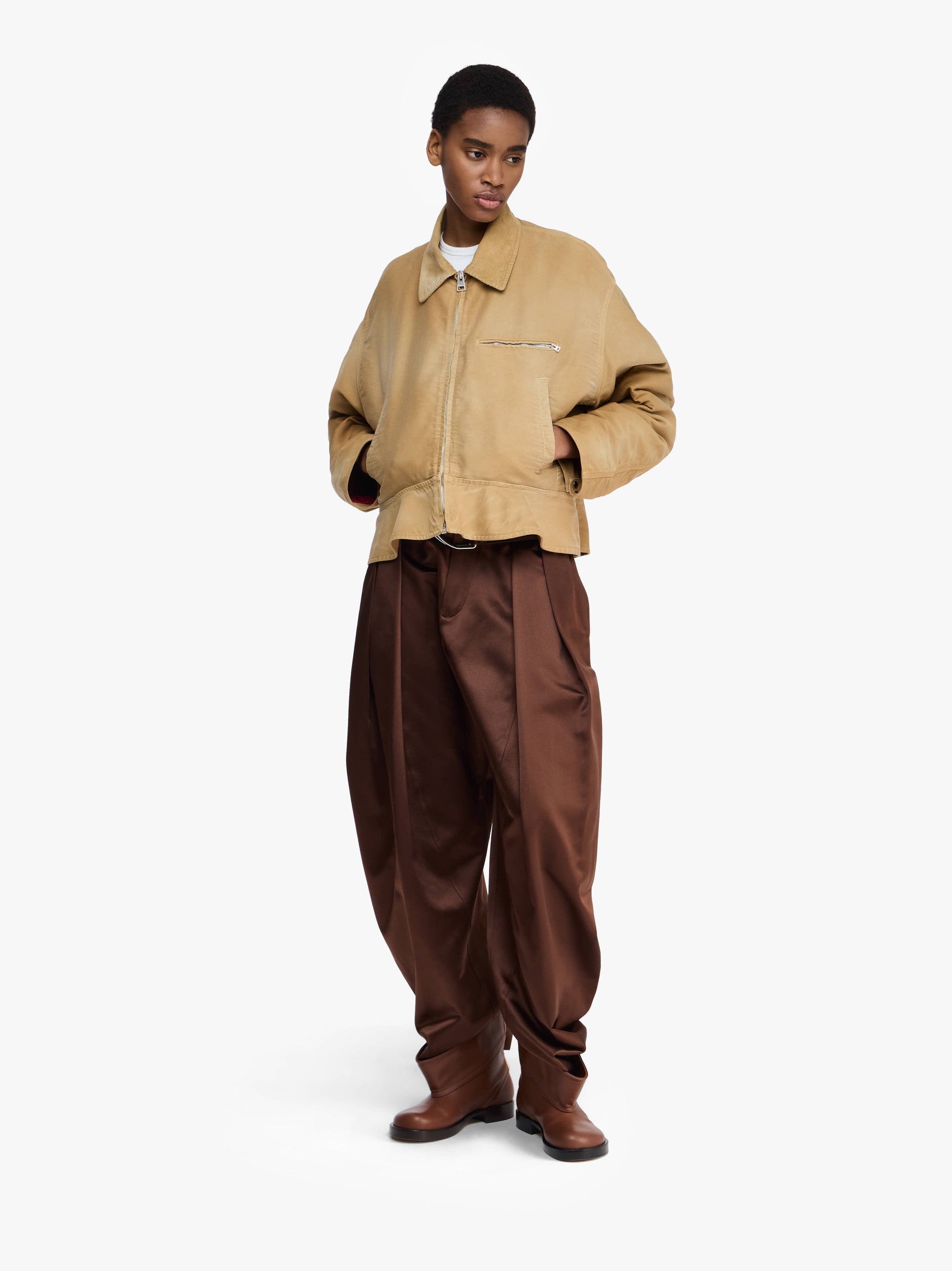 GIACCA WORKWEAR CON ORLO STONDATO