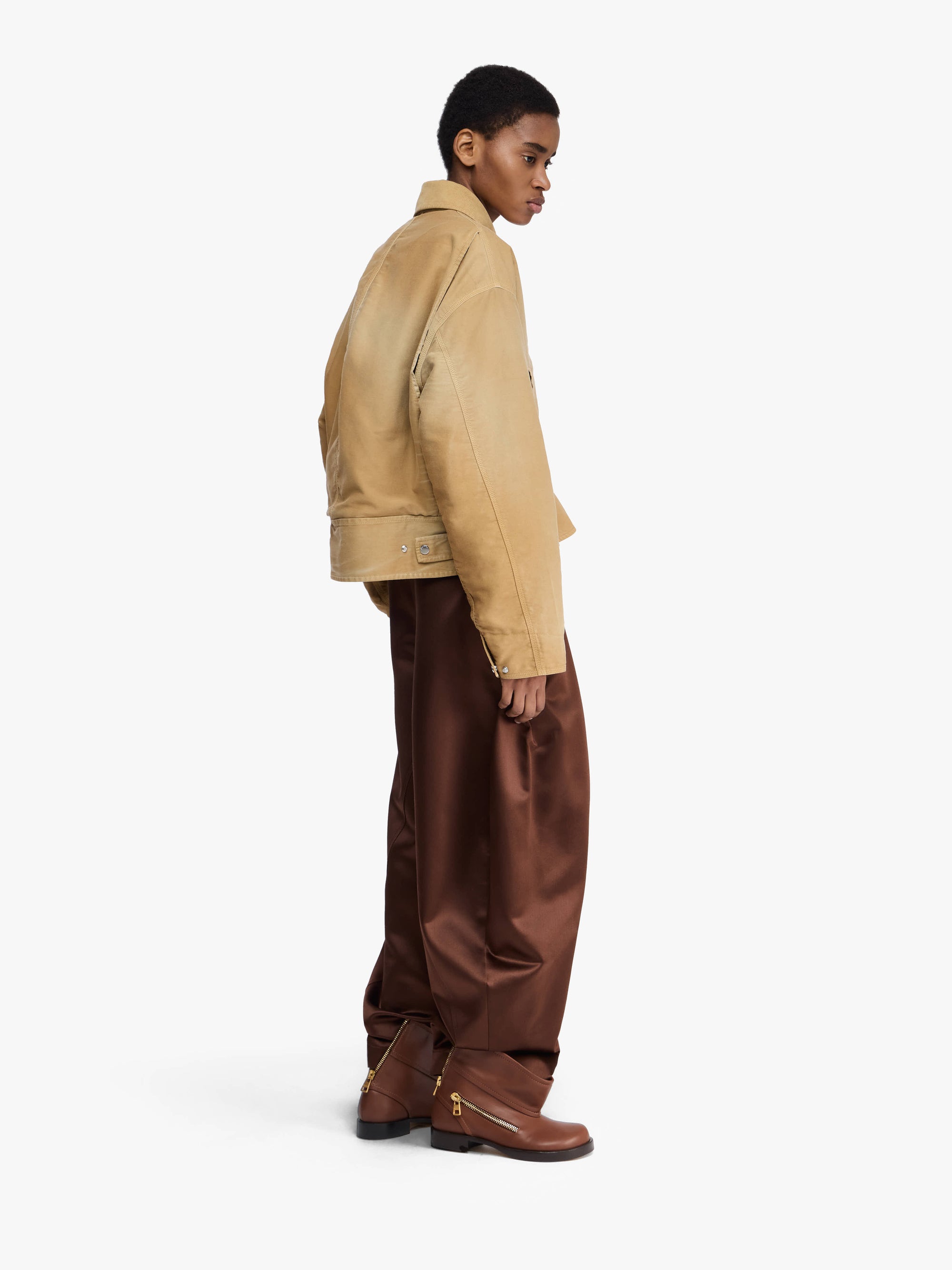 GIACCA WORKWEAR CON ORLO STONDATO