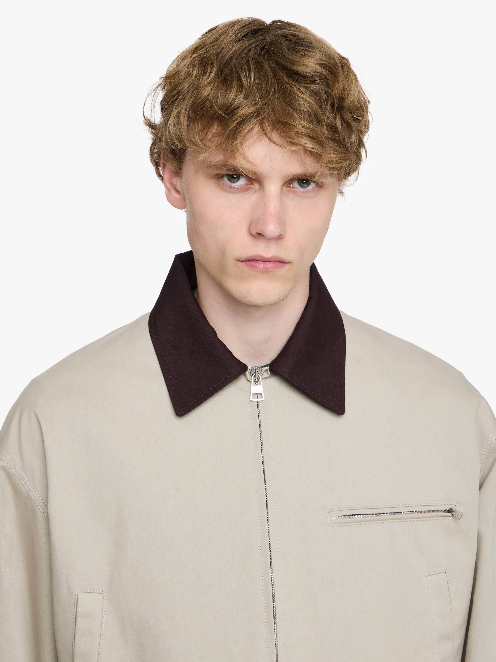 CURVED HEM WORKWEAR JACKET