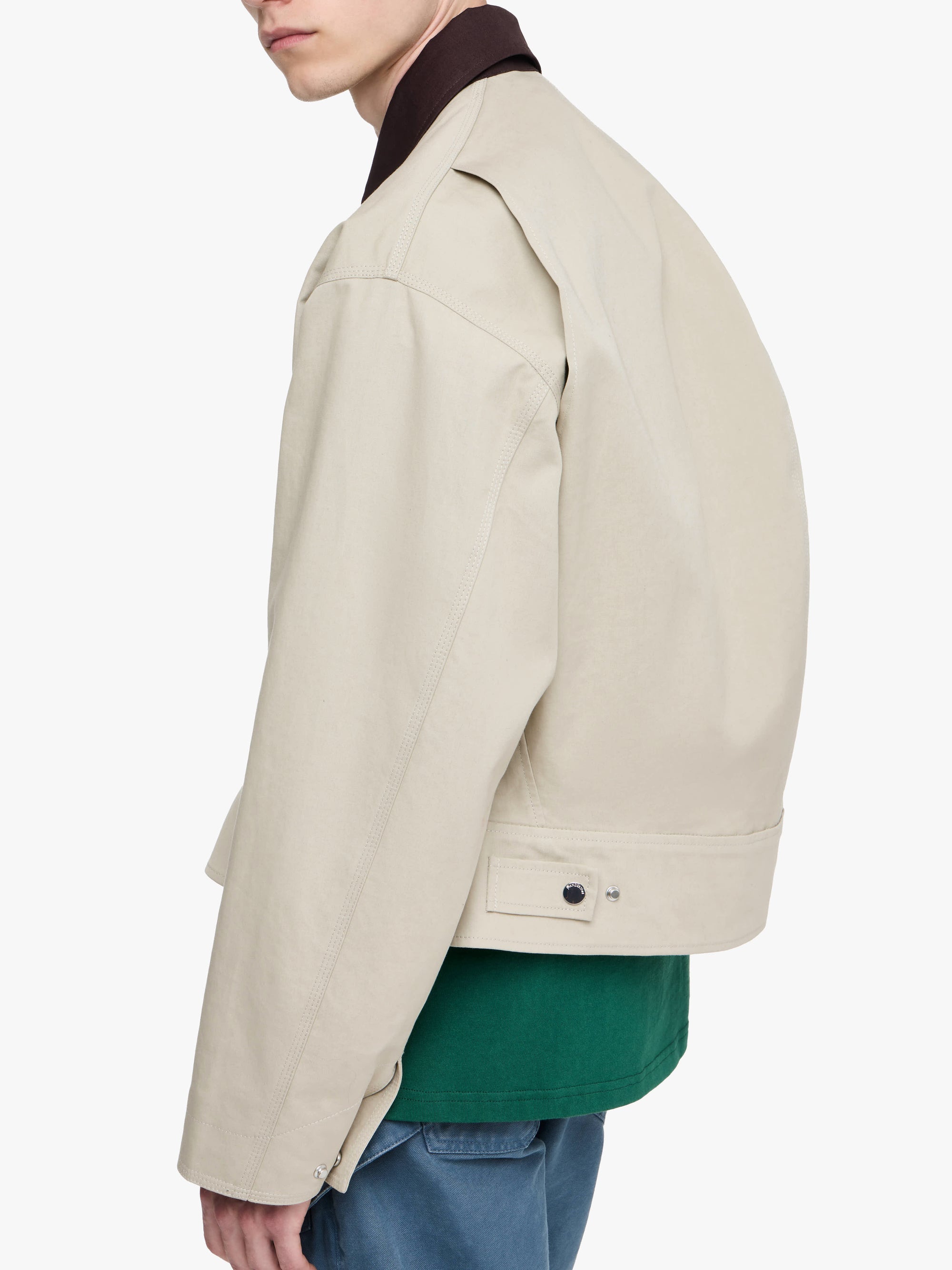 CURVED HEM WORKWEAR JACKET