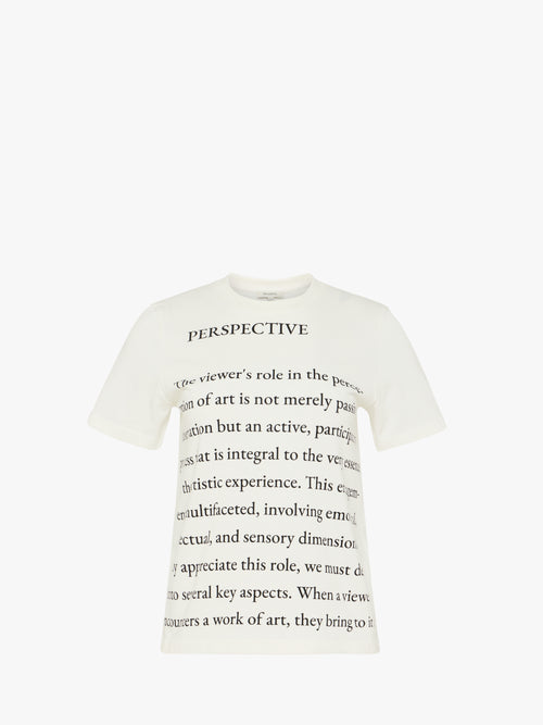 TEXT PRINTED T-SHIRT