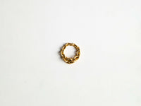 CHAIN-LINK RING IN 18KT YELLOW GOLD