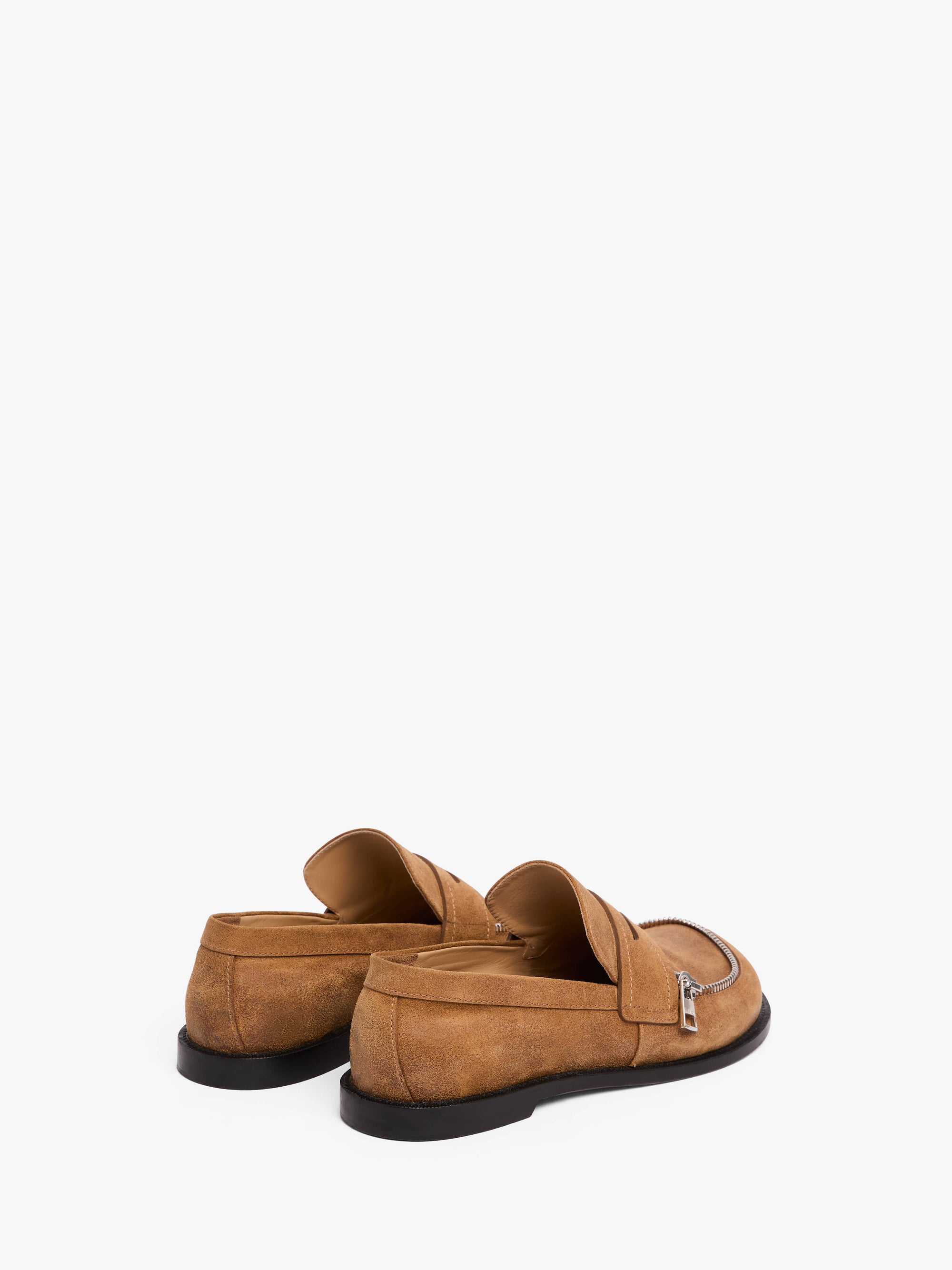 SUEDE BIKER MOCCASIN