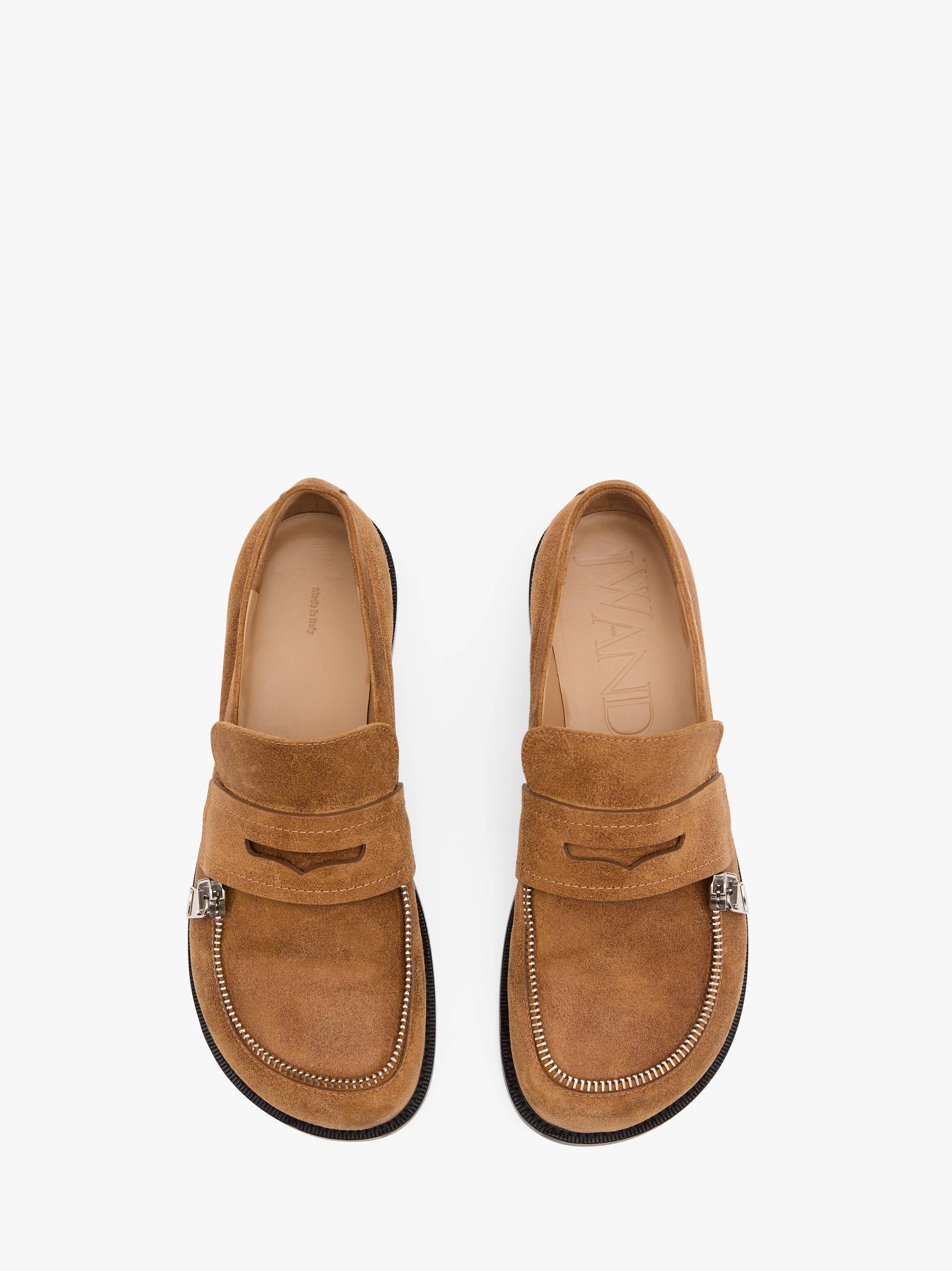 SUEDE BIKER MOCCASIN