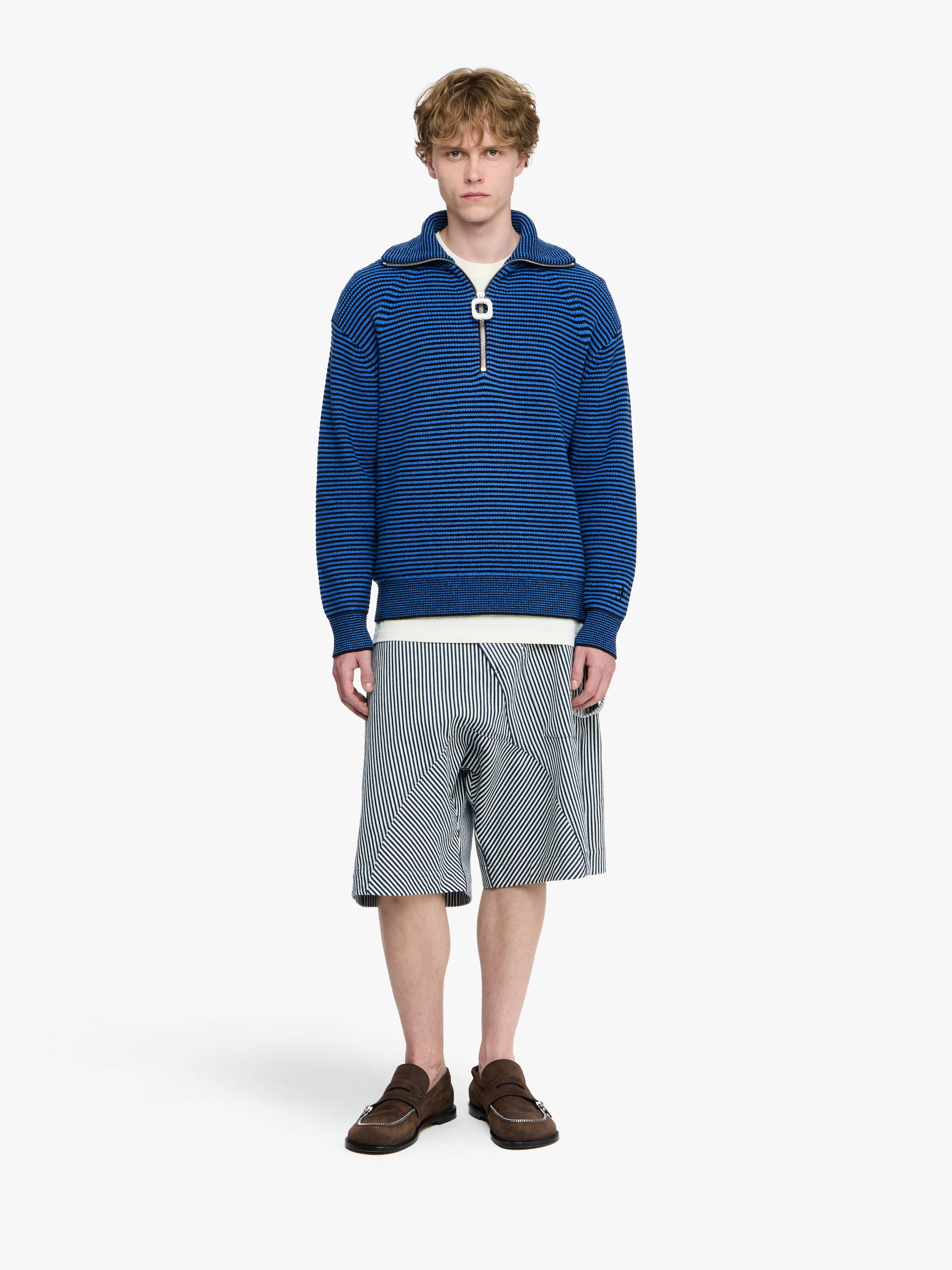SUEDE BIKER MOCCASIN