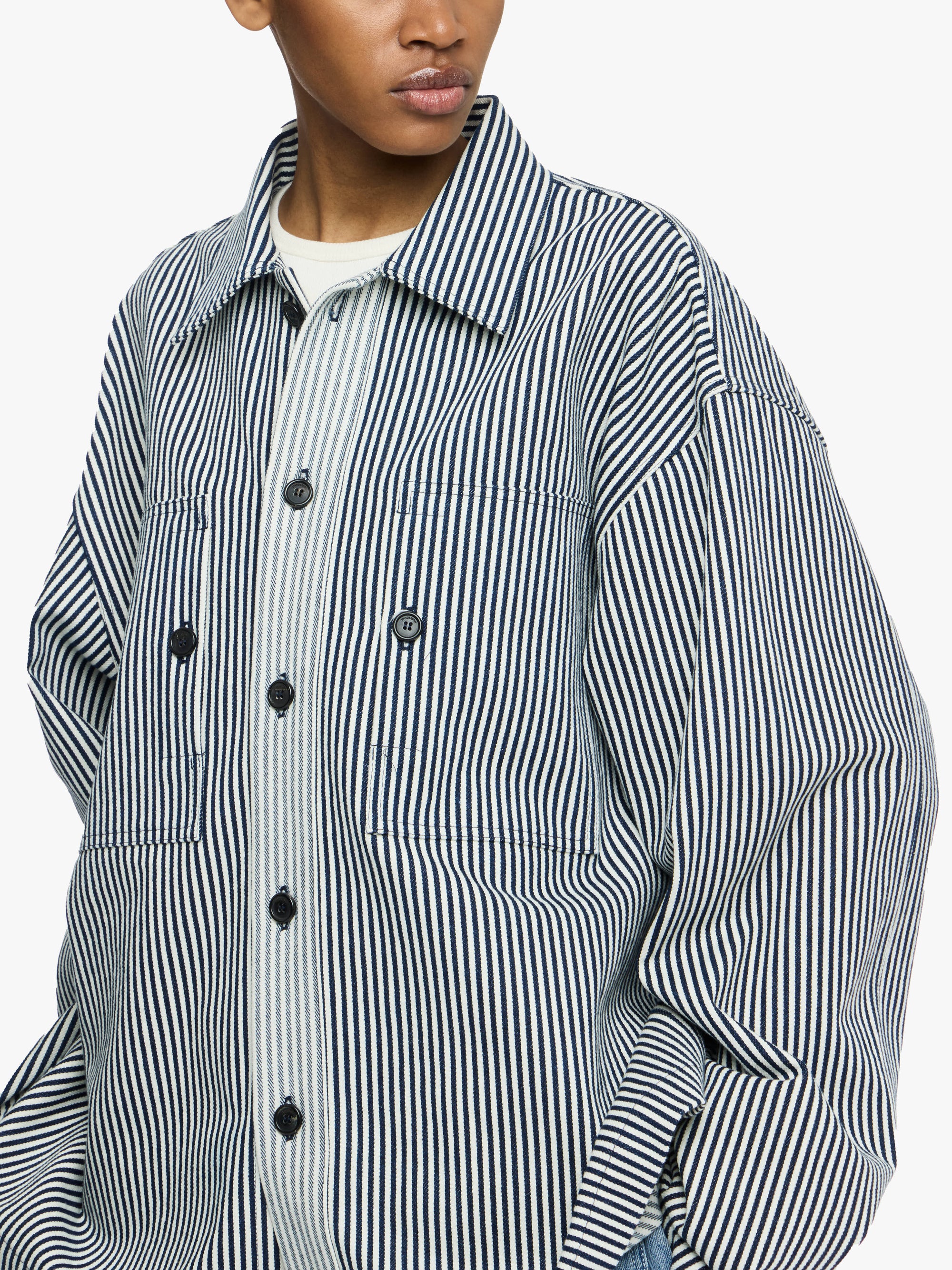 PATCH POCKET OVERSHIRT