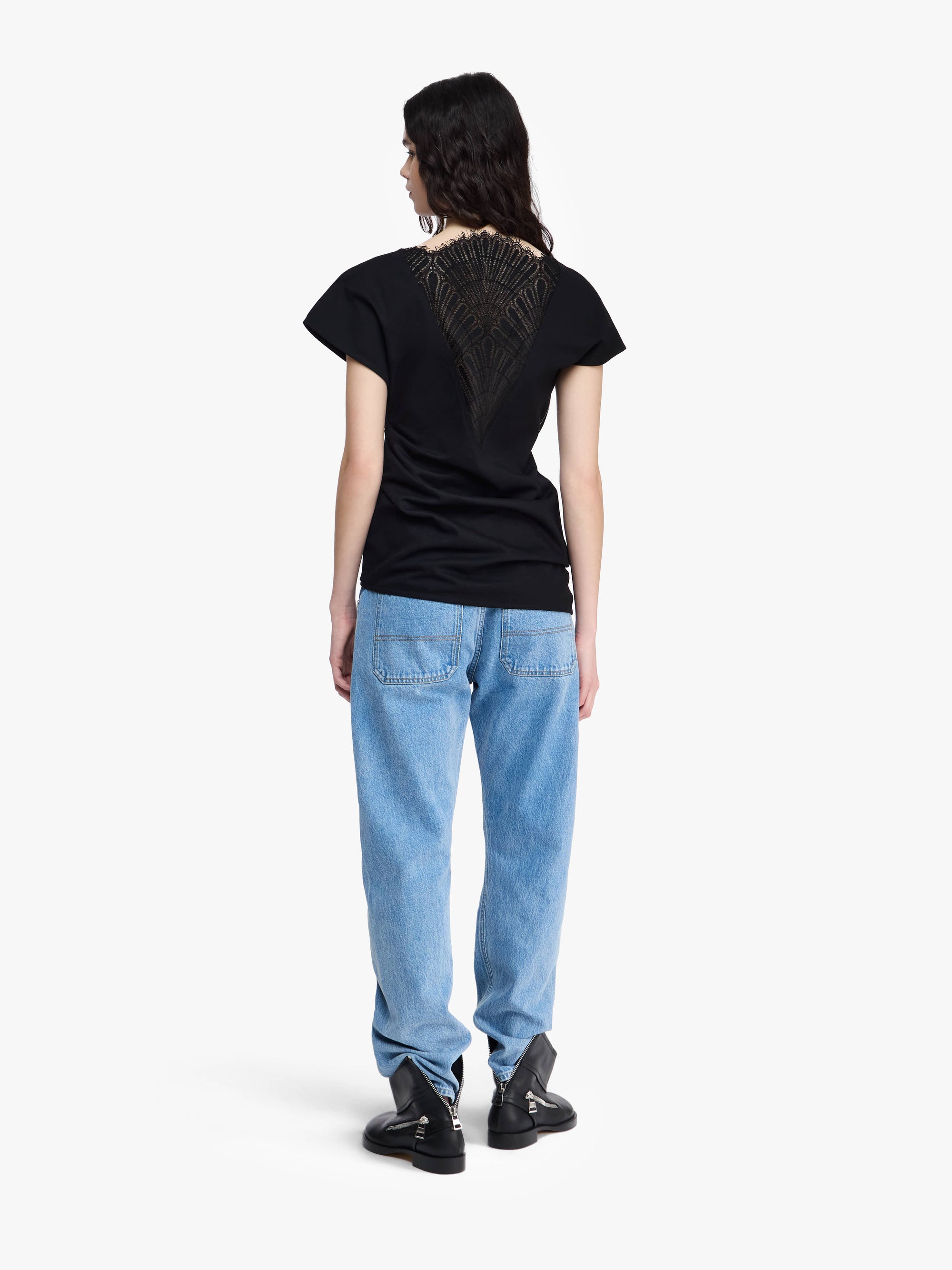 ASYMMETRIC DRAPED TOP