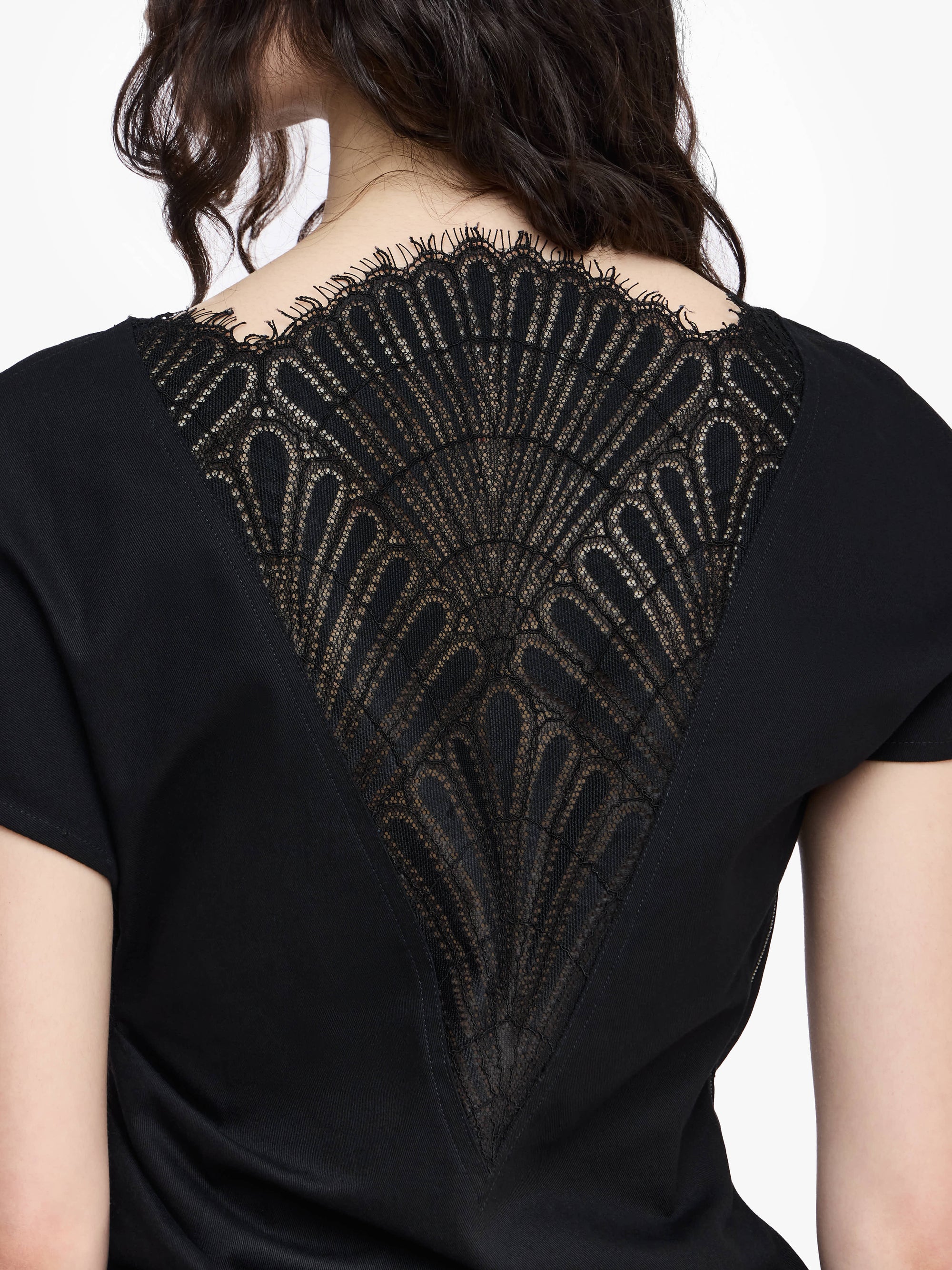 ASYMMETRIC DRAPED TOP
