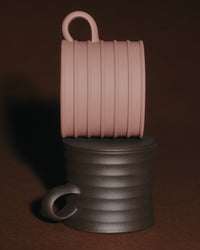 WEDGWOOD GREEK CUPS IN BROWN