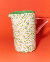 full murrina jug white green Still Life 1