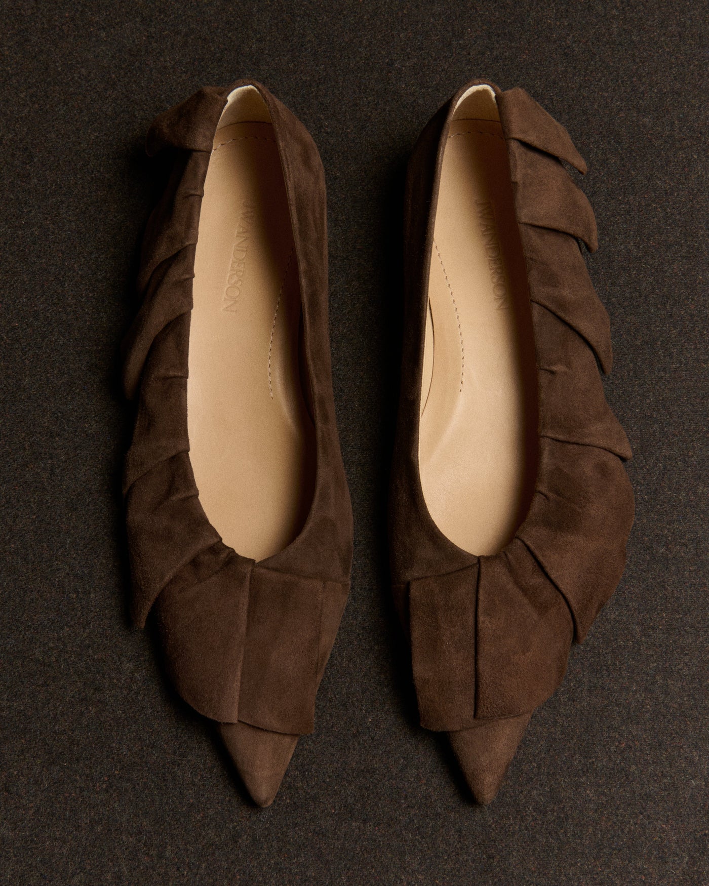 ruffle ballerina w brown Still Life 1