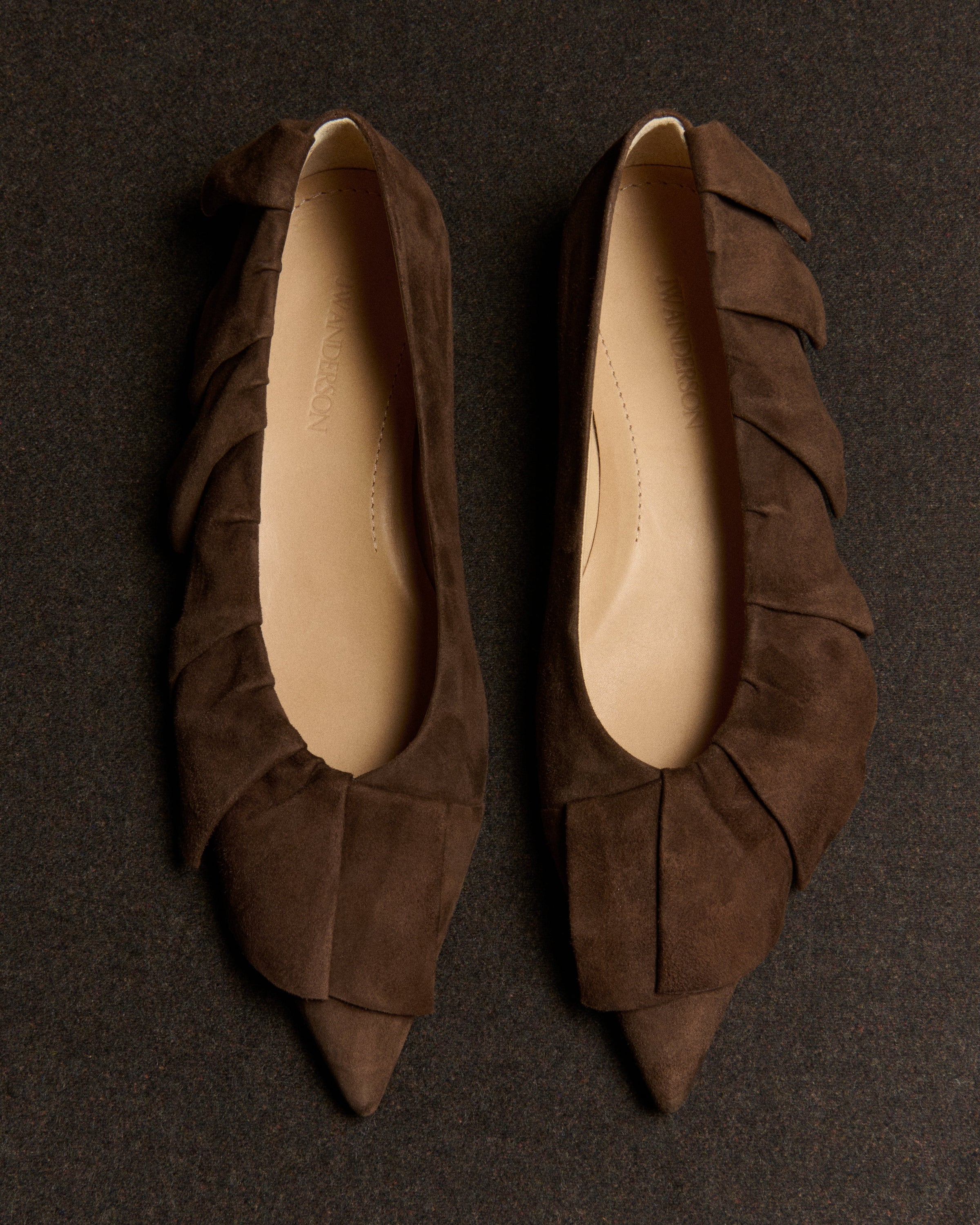 ruffle ballerina w brown Still Life 1