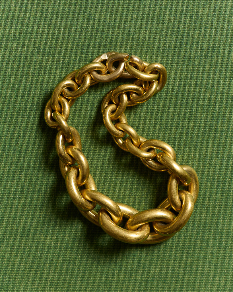 CHAIN-LINK BRACELET IN 18KT YELLOW GOLD in GOLD JY0269OT0089120O/S | JW  Anderson GB