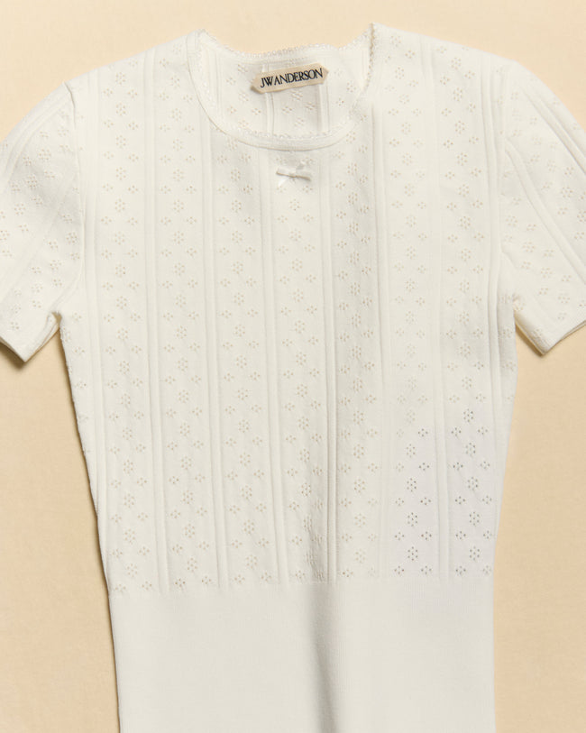 pointelle tee off white Still Life 1