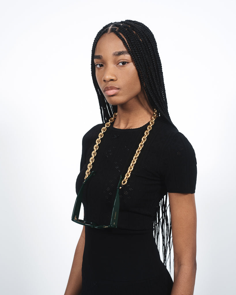 pointelle tee black Lookbook 5