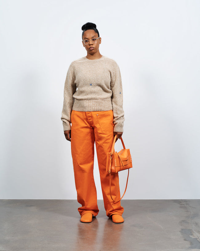 twisted workwear jeans bright orange Lookbook 1
