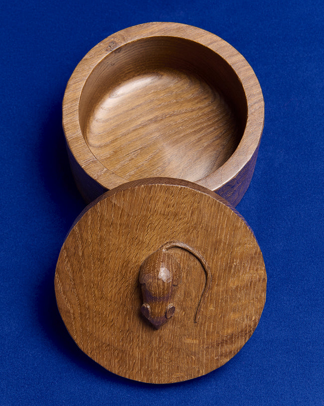 JW ANDERSON X MOUSEMAN WOODEN TRINKET BOX IN BROWN
