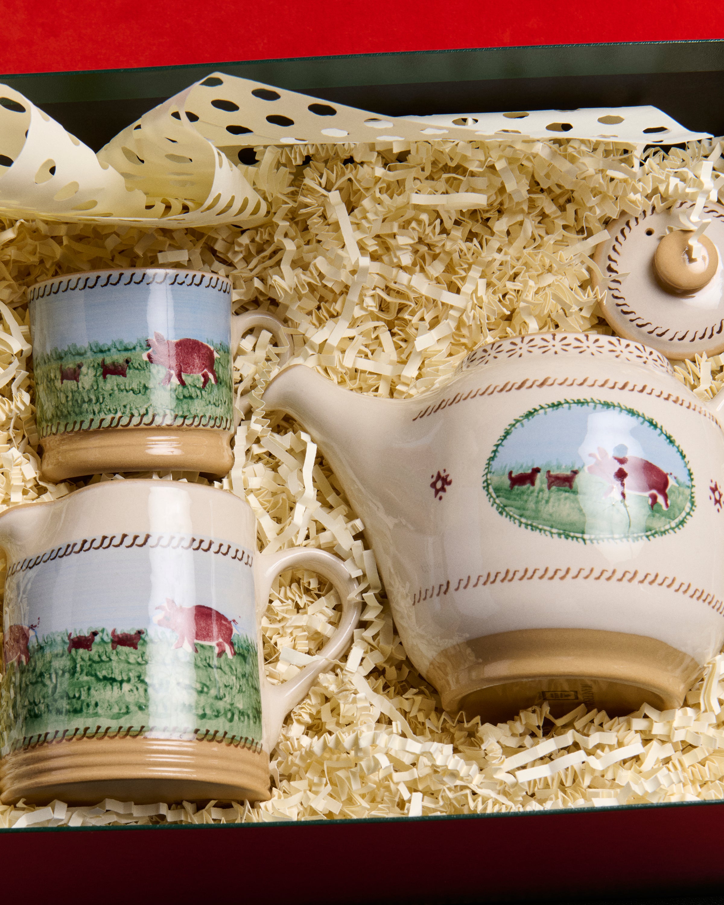 NICHOLAS MOSSE SMALL MUG IN WHITE & MULTI