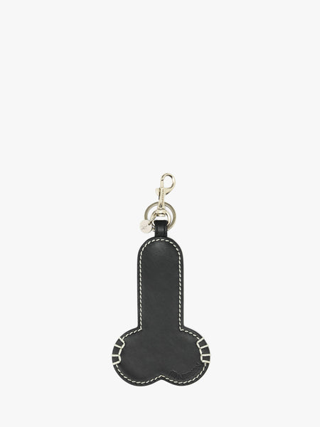 美品 JW Anderson ペニス レザー キーリング キーホルダー PLEASING X JW ANDERSON クリスタル ペニス キーリング – JW