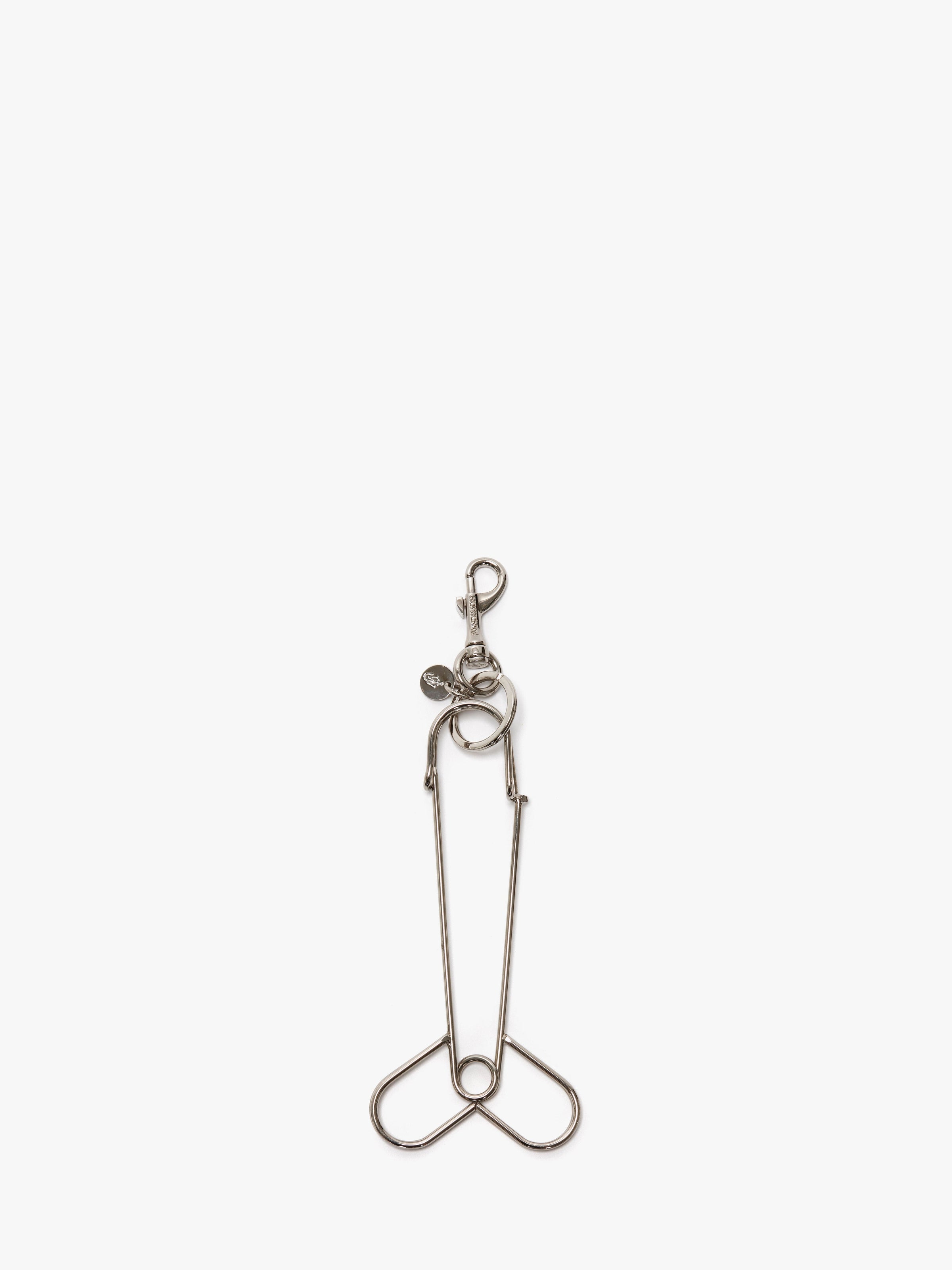 CL_PENIS OUTLINE KEYRING - SILVER_AC0308OT0059