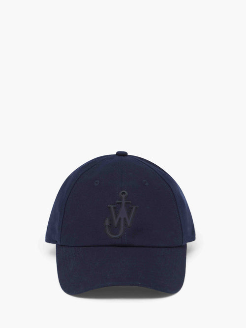 DENIM BASEBALL CAP WITH ANCHOR LOGO