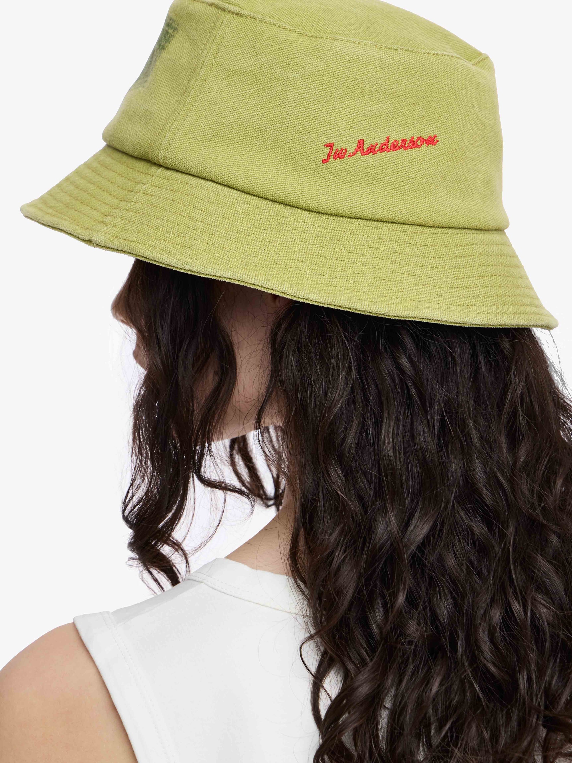 BUCKET HAT WITH ANCHOR LOGO