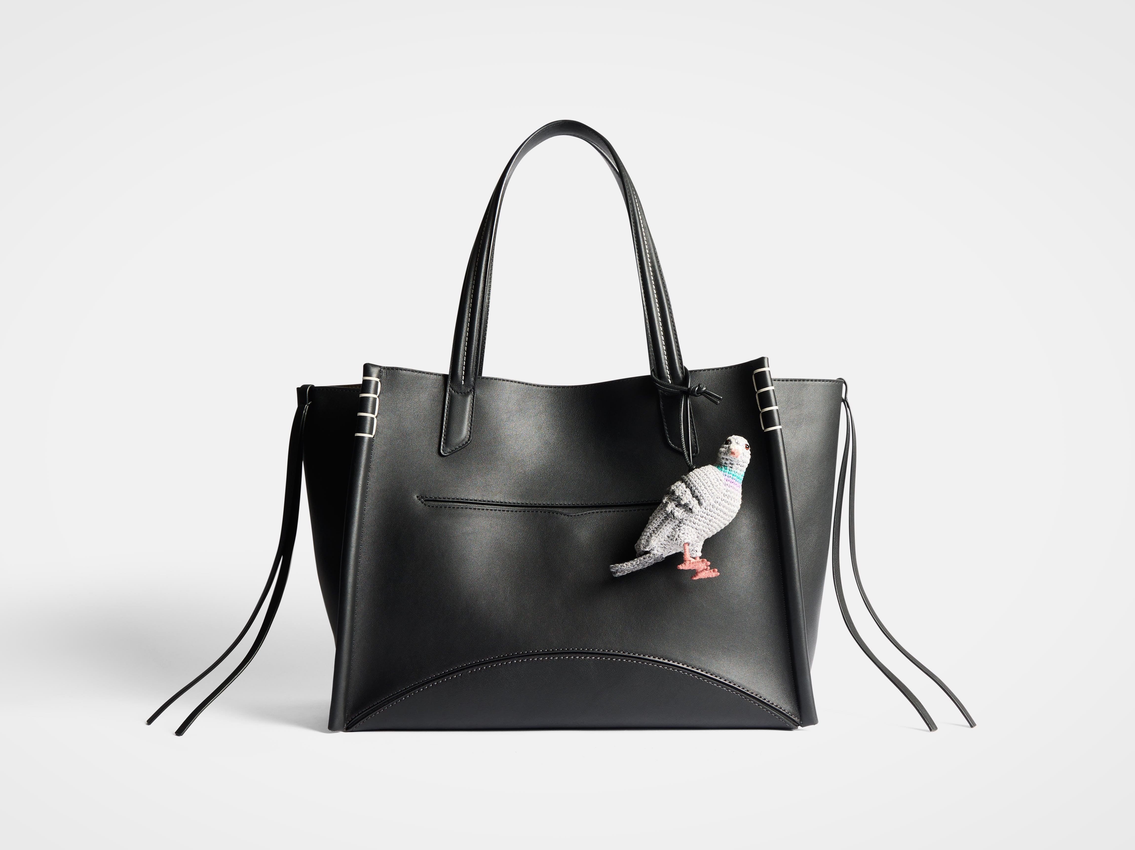 JW Anderson バッグチャーム☆ゾウ HAND-CROCHETED PIGEON CHARM in GREY AC0419FA0496929O/S | JW