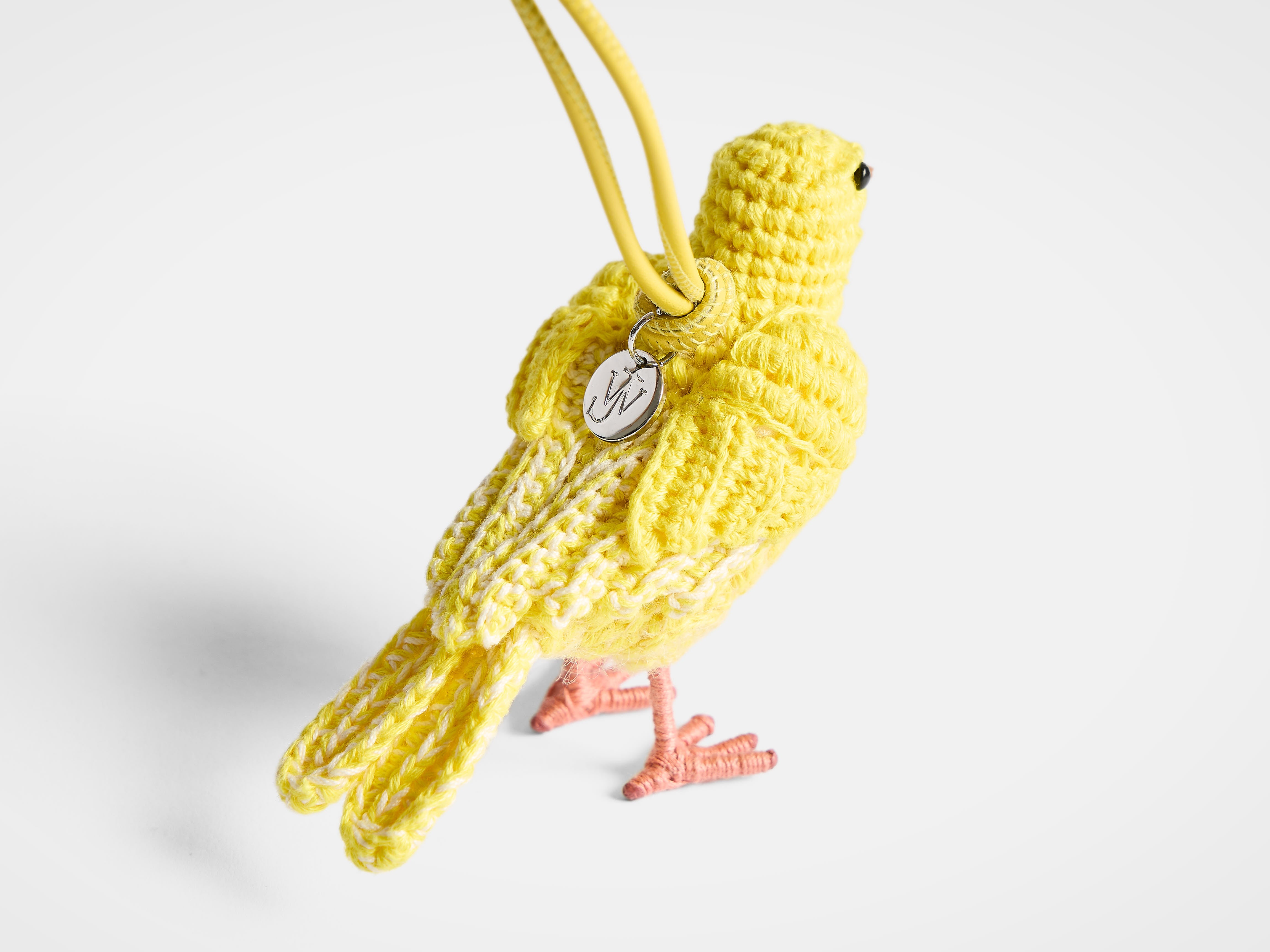 HAND-CROCHETED CANARY CHARM in YELLOW AC0421FA0496200O/S | JW