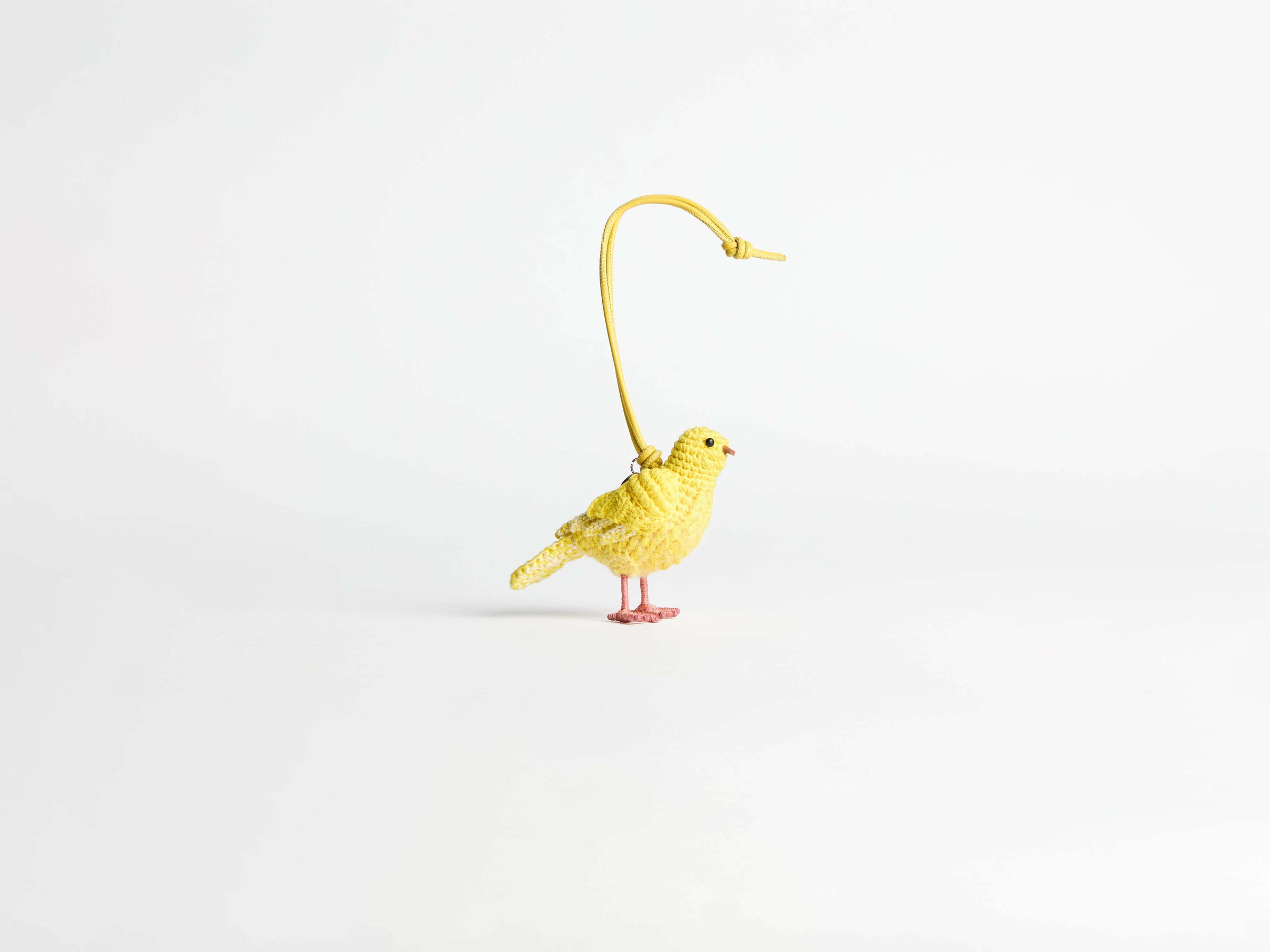 HAND-CROCHETED CANARY CHARM