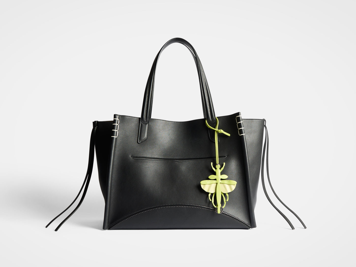 LEATHER PRAYING MANTIS CHARM