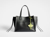 LEATHER PRAYING MANTIS CHARM