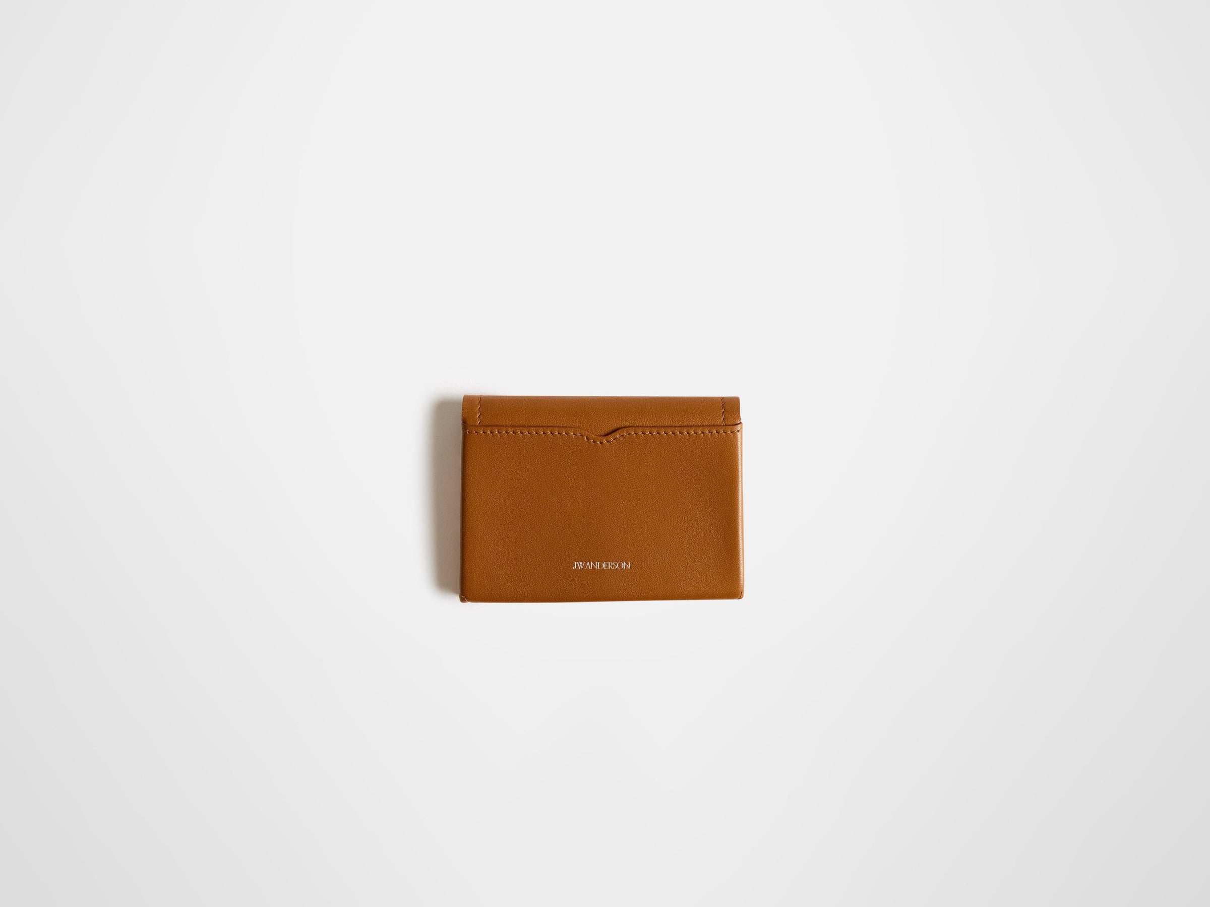 loafer folding card holder tan Product Back 2