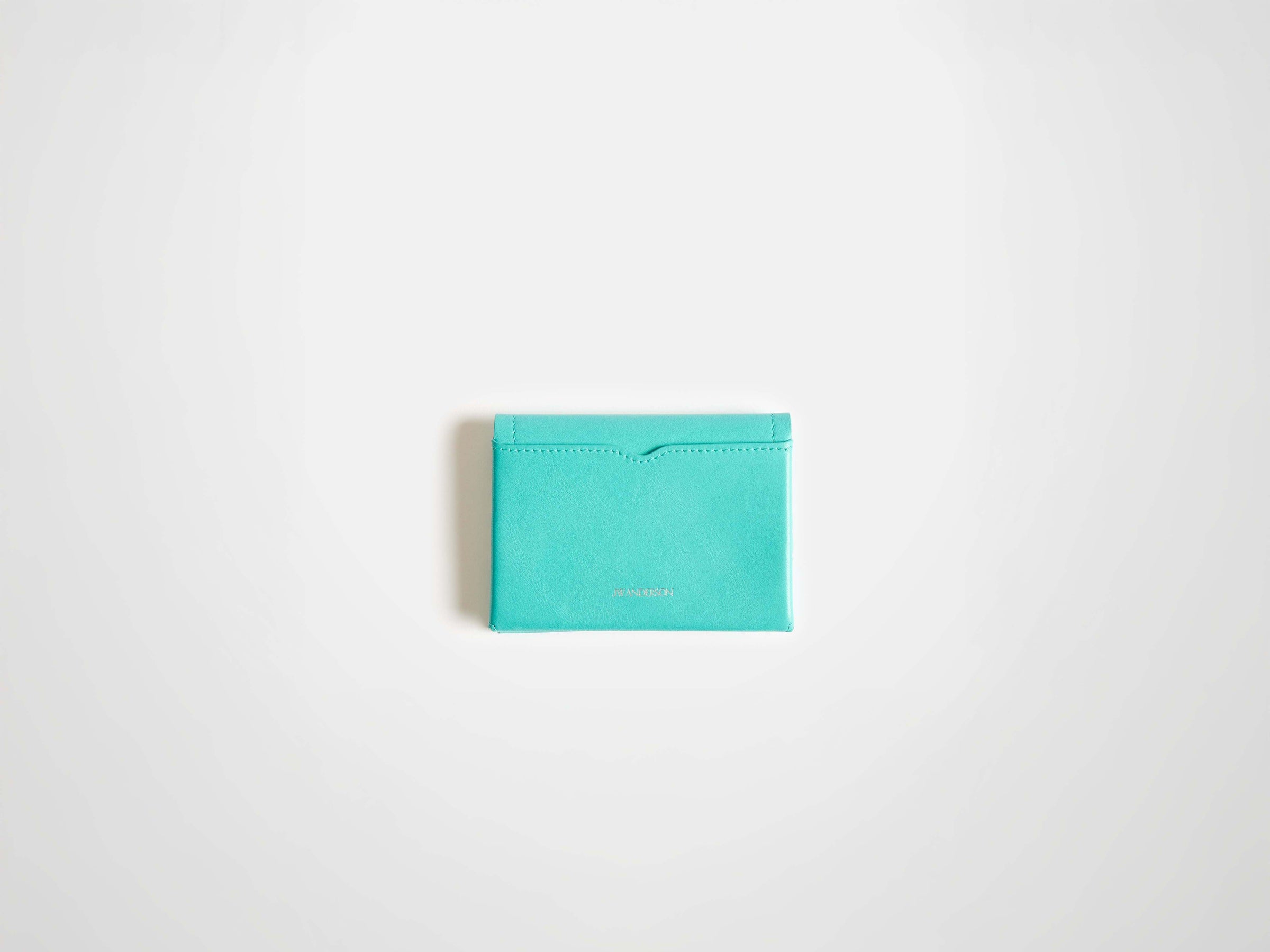 loafer folding card holder turquoise Product Back 2