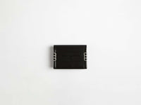 loafer folding card holder black Product Front 1